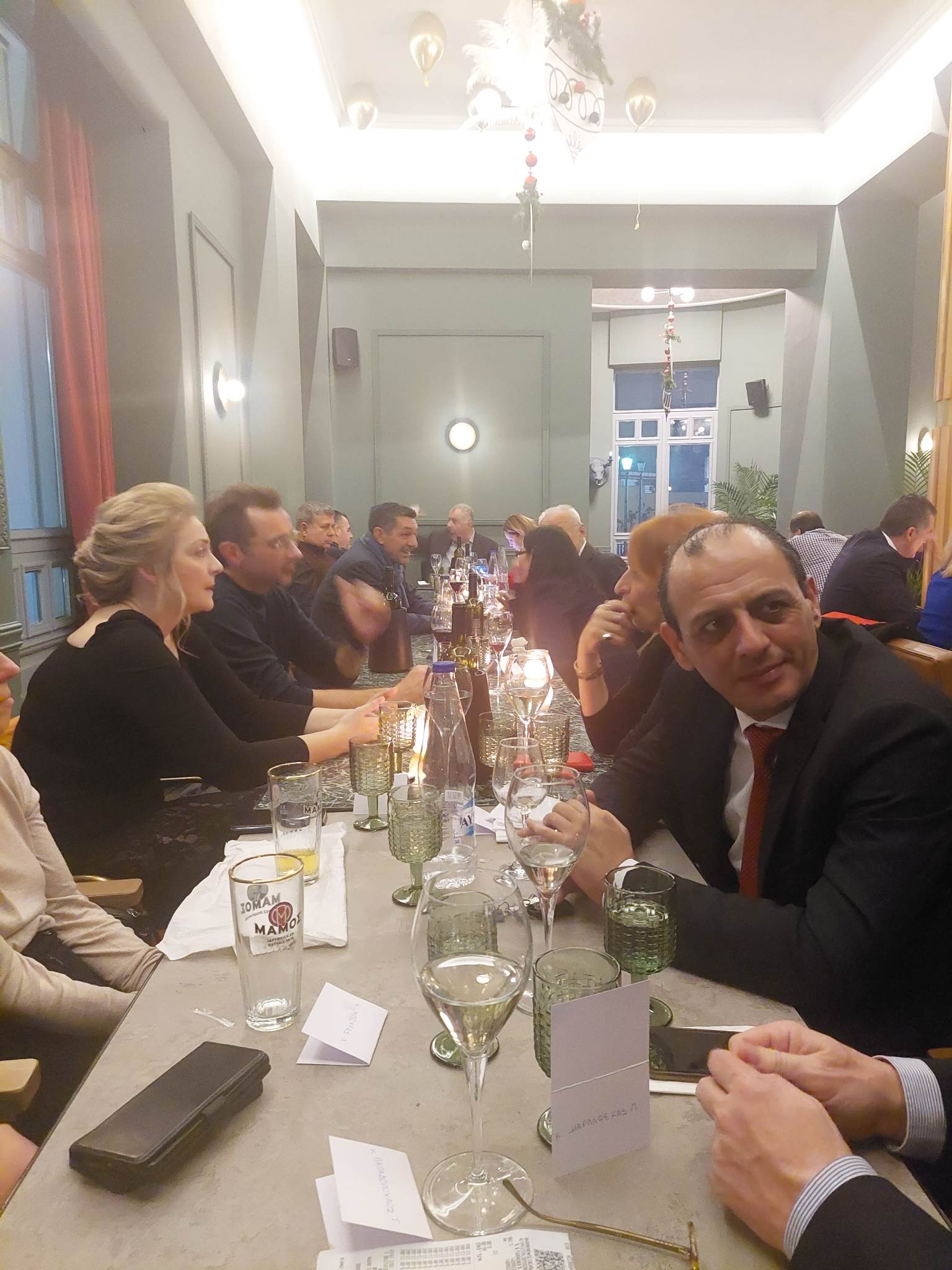 Ευχαριστήριο δείπνο από το περιοδικό “Πατρινόραμα” προς τους επιχειρηματίες και τους εκπροσώπους  φορέων  της πόλης