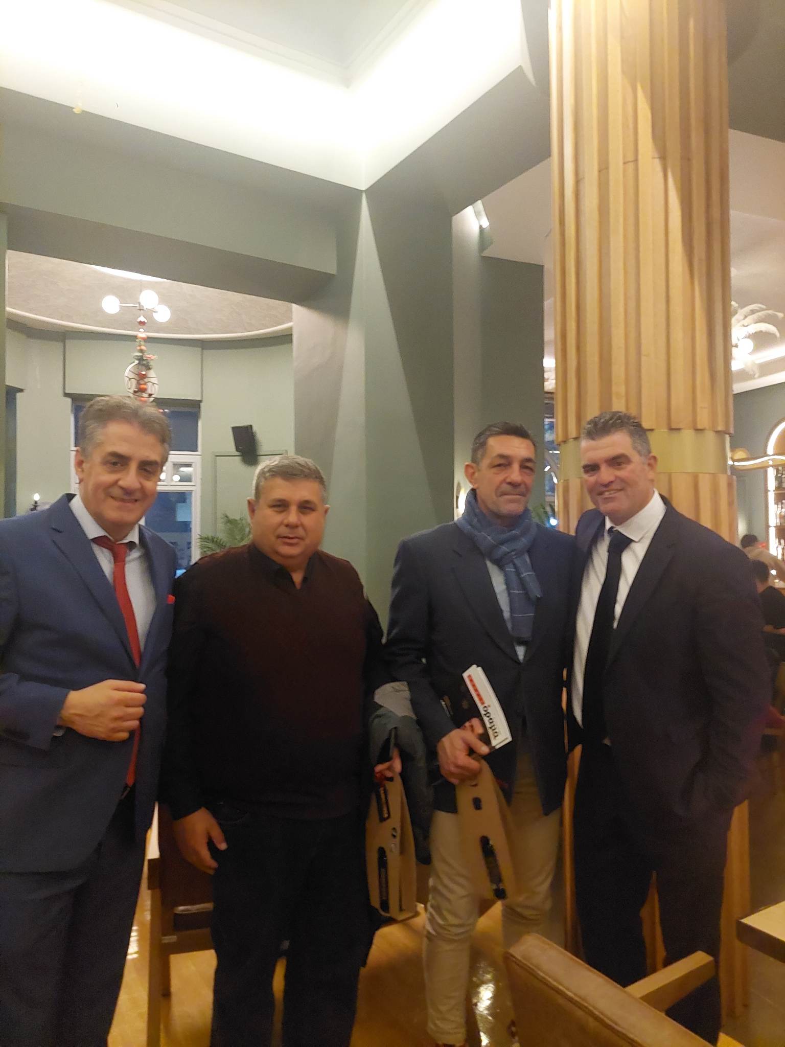 Ευχαριστήριο δείπνο από το περιοδικό “Πατρινόραμα” προς τους επιχειρηματίες και τους εκπροσώπους  φορέων  της πόλης