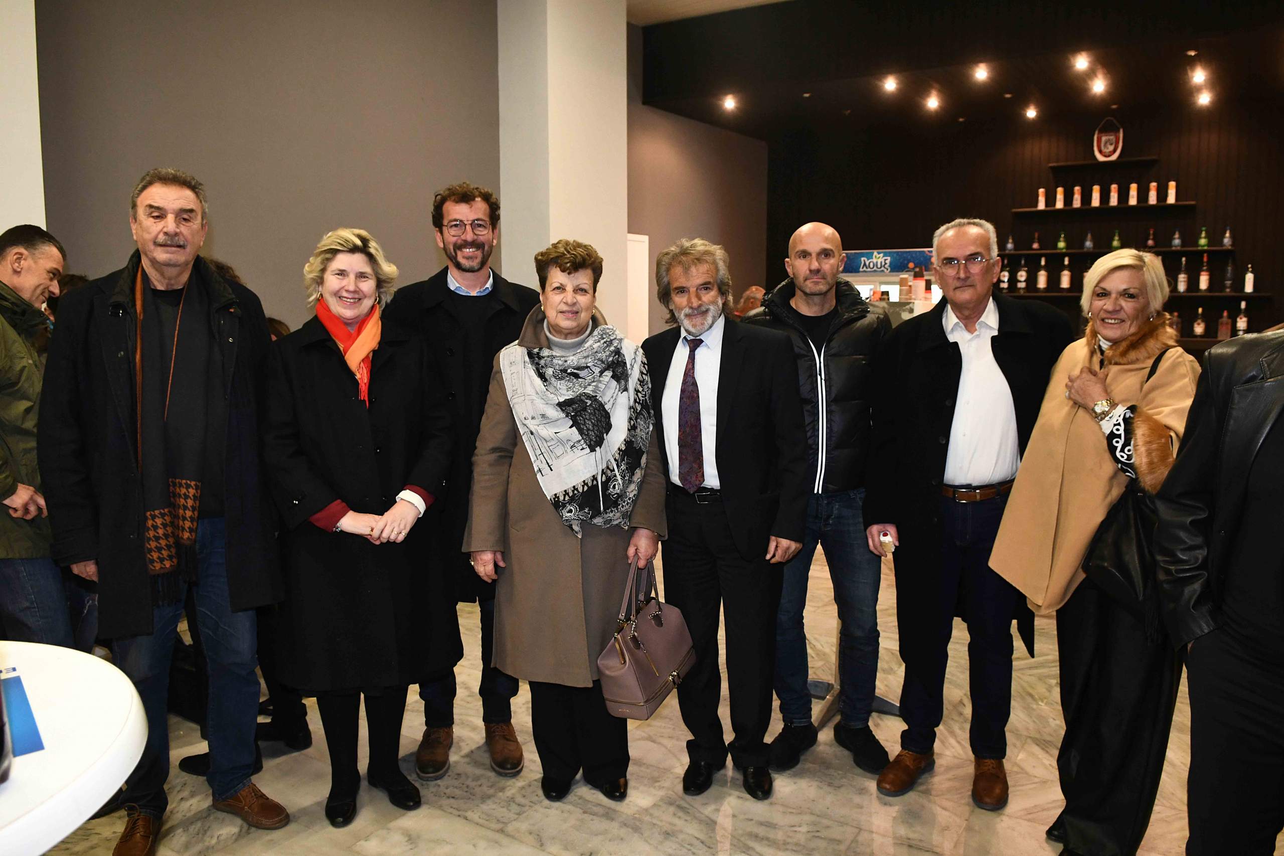O Αντιδήμαρχος Παιδείας και Αθλητισμού, Τάκης Πετρόπουλος, παραβρέθηκε στην εκδήλωση κοπής της Πρωτοχρονιάτικης πίτας των Παλαιμάχων της Παναχαϊκής.