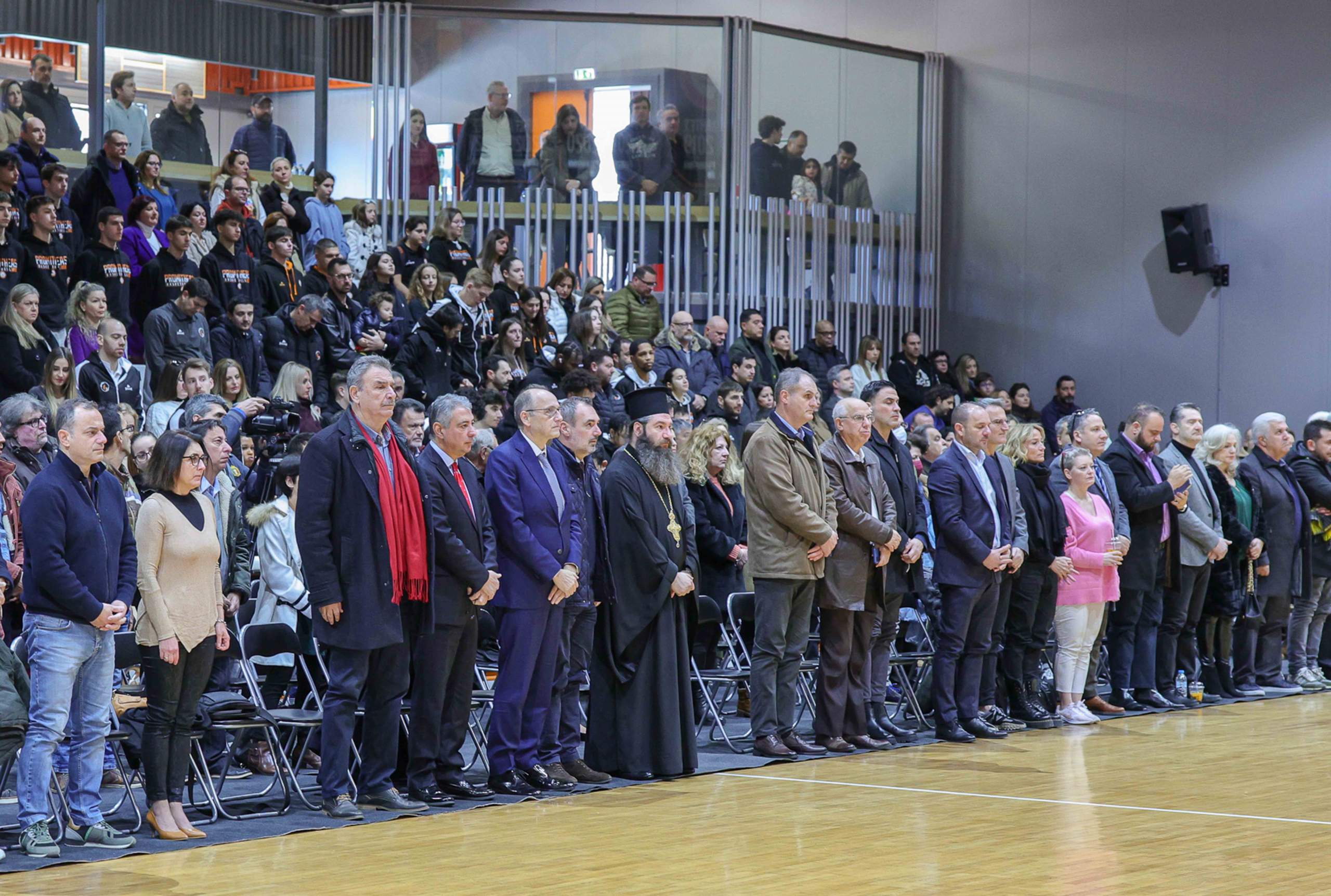 Ο Αντιδήμαρχος Τάκης Πετρόπουλος στην εκδήλωση της Πρωτοχρονιάτικης πίτας του  Προμηθέα και Πέλοπα