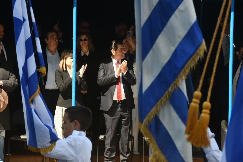 Η Δημοτική Αρχή στον εορτασμό της επετείου της Ελληνικής επανάστασης της 25ης Μαρτίου 1821