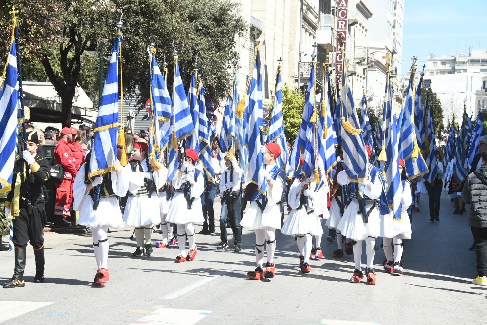 Η Δημοτική Αρχή στον εορτασμό της επετείου της Ελληνικής επανάστασης της 25ης Μαρτίου 1821
