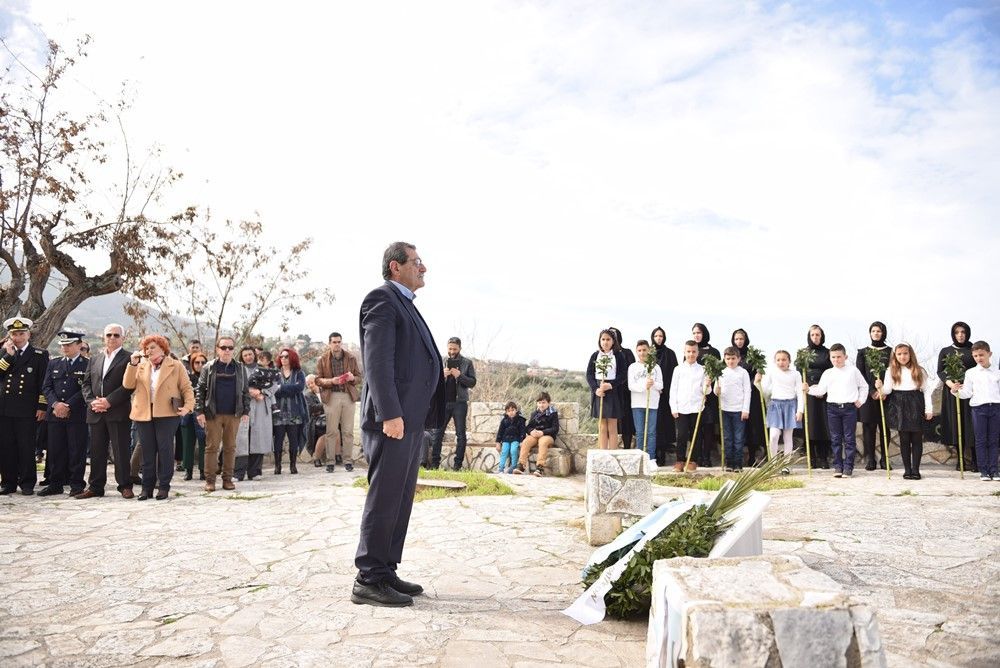 Η Δημοτική Αρχή παρευρέθηκε στην επετειακή εκδήλωση για την μάχη του Σαραβαλίου