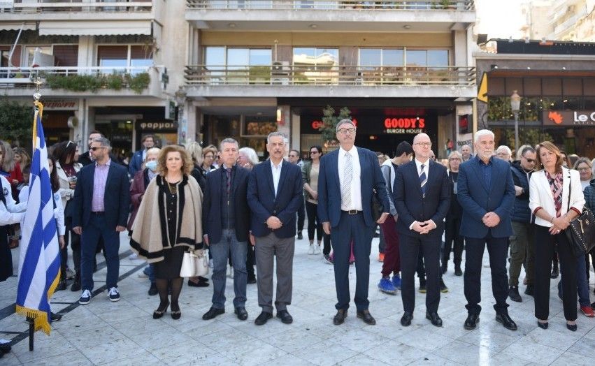 Η Δημοτική αρχή στις εκδηλώσεις για την επέτειο της  25ης  Μαρτίου