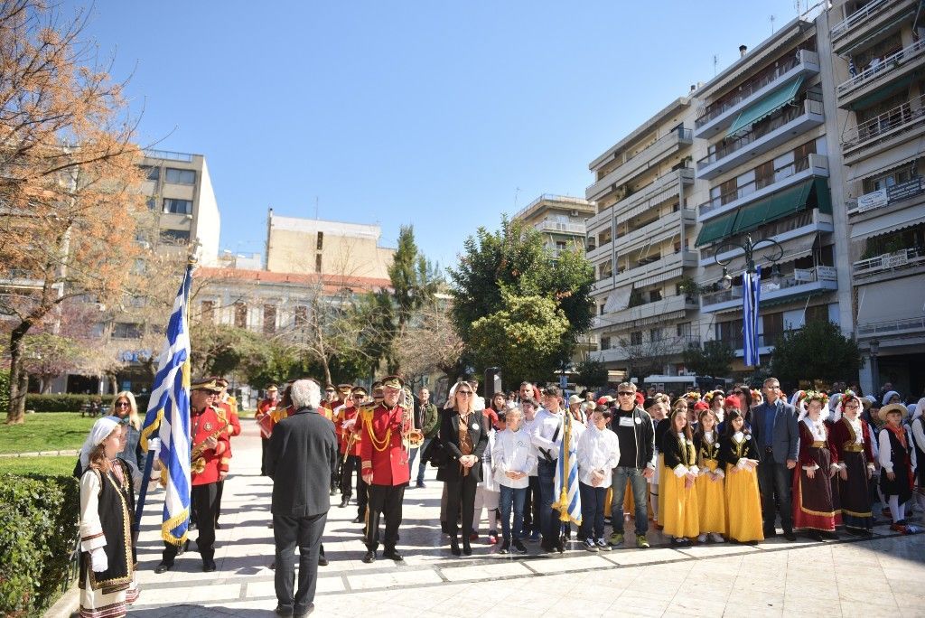 Η Δημοτική αρχή στις εκδηλώσεις για την επέτειο της  25ης  Μαρτίου