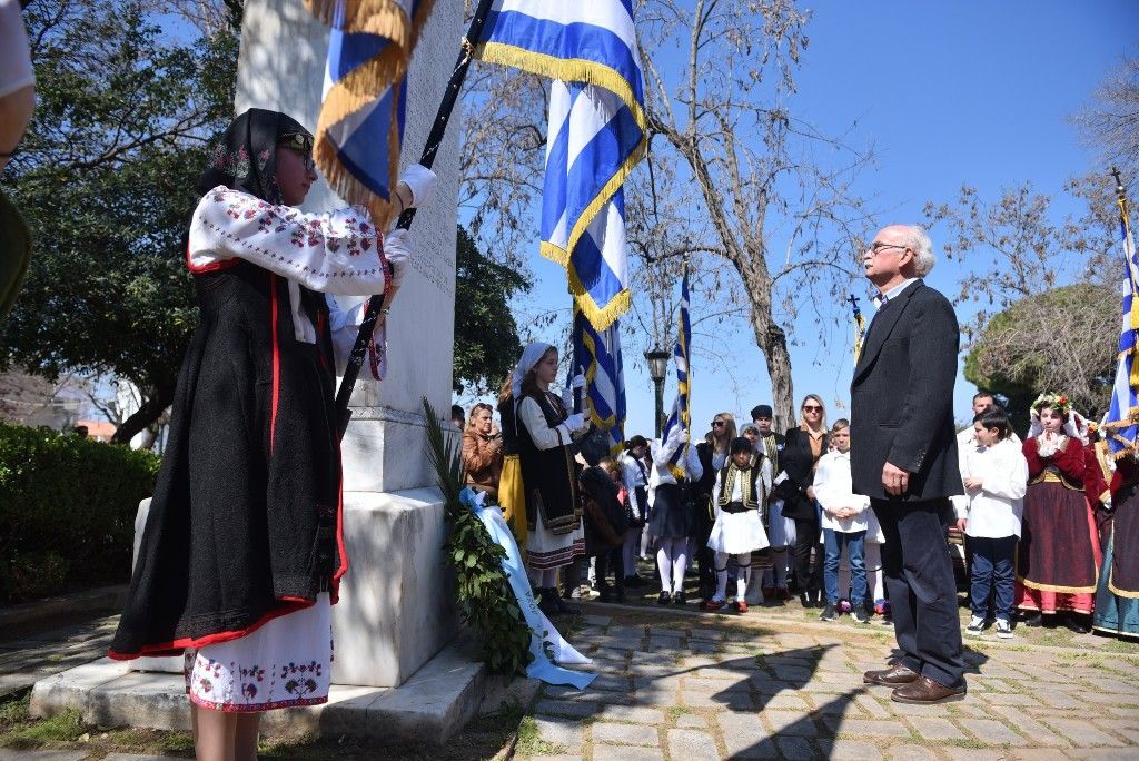 Η Δημοτική αρχή στις εκδηλώσεις για την επέτειο της  25ης  Μαρτίου