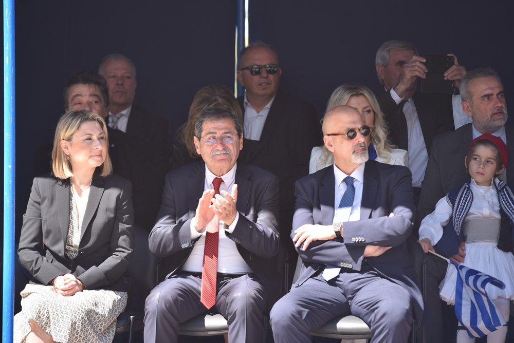 Η Δημοτική Αρχή στον εορτασμό της επετείου της Ελληνικής επανάστασης της 25ης Μαρτίου 1821
