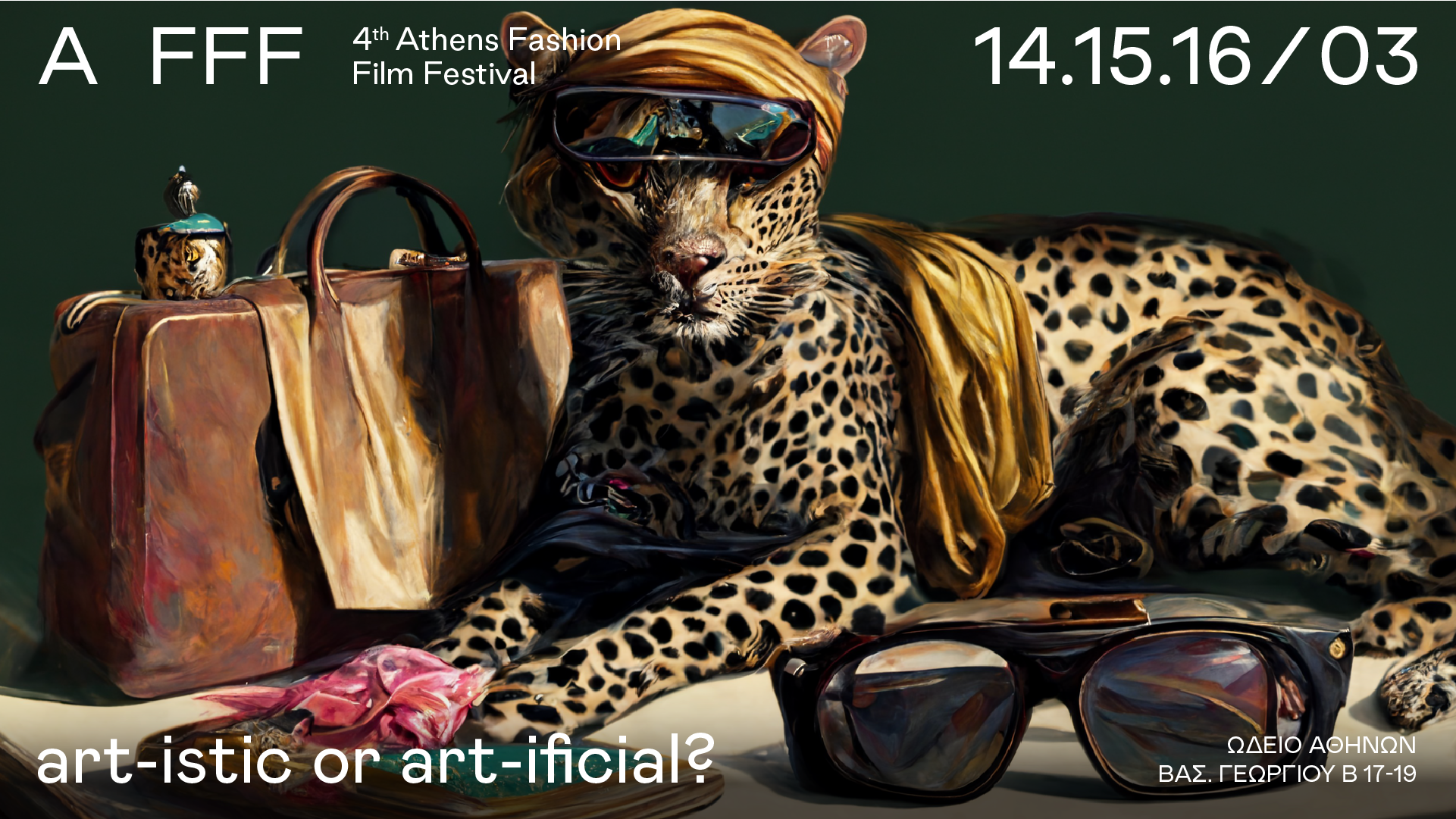 To 4o Athens Fashion Film Festival επιστρέφει 14 – 16 Μαρτίου 2023  στο Ωδείο Αθηνών !