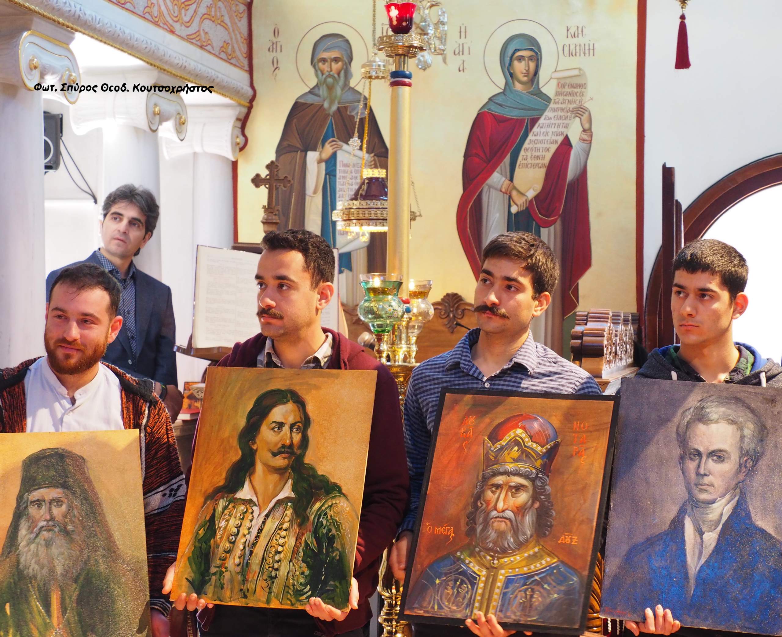 Tου Ευαγγελισμού της Θεοτόκου στην Ιερά Μονή Αγίων Νηπίων Οινόης – Αττικής