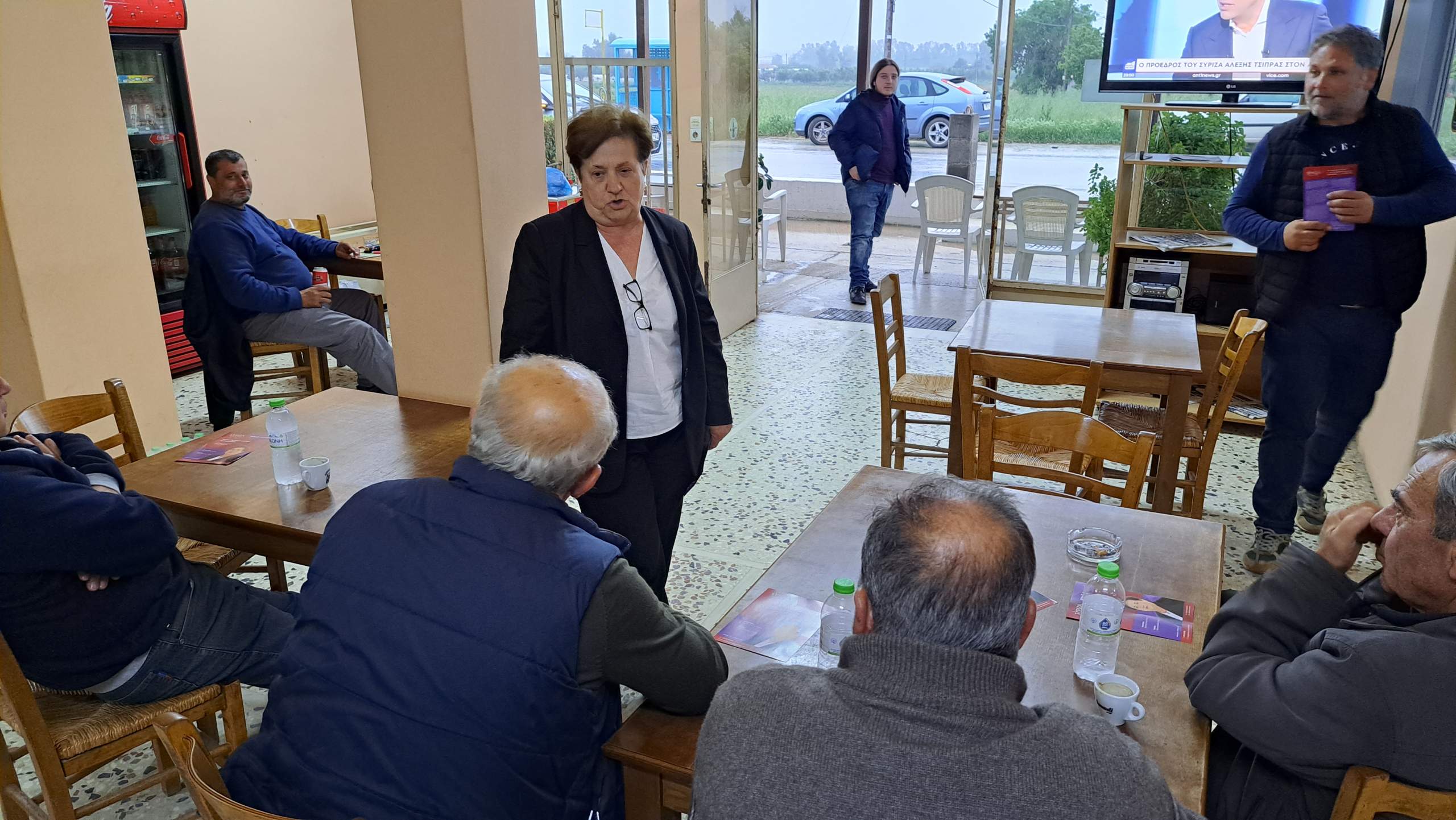 H υπ. βουλεύτρια του ΣΥΡΙΖΑ- Π.Σ.  Αχαΐας  Γιώτα Παναγοπούλου, περιόδευσε στη Δυτική Αχαΐα.