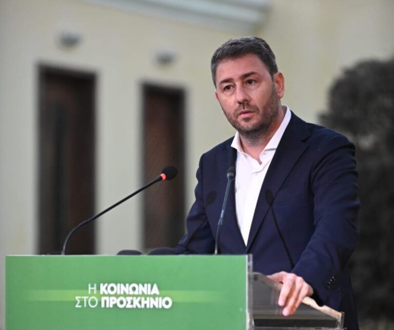 Νίκος Ανδρουλάκης: «Είμαστε ένα κόμμα του αντισυστημικού ρεαλισμού»