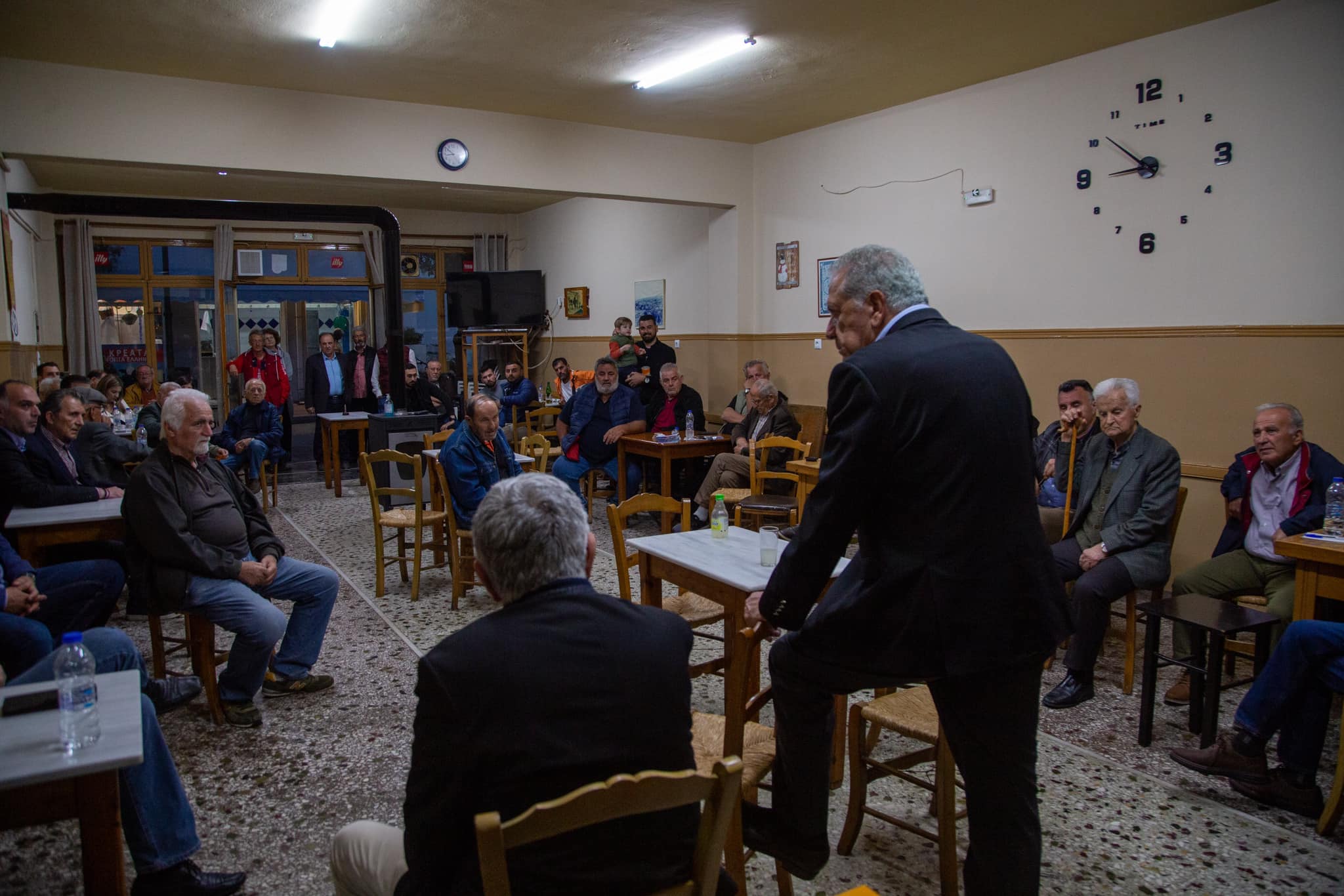 Οι επισκέψεις του Υπ. βουλευτή Ν.Δ Ηλείας Δημήτρη Αβραμόπουλου σε χωριά  της Ηλείας