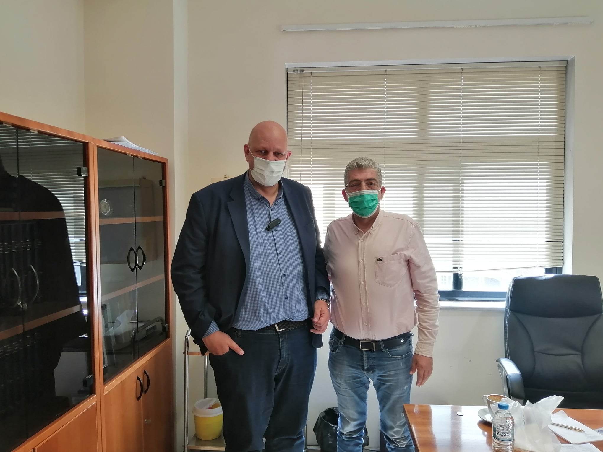 Επίσκεψη του υπ. Βουλευτή Αχαΐας της Ν.Δ. Γιώργου Τσίρη, στις διοικητικές και ιατρικές υπηρεσίες του ΕΦΚΑ Πατρών.