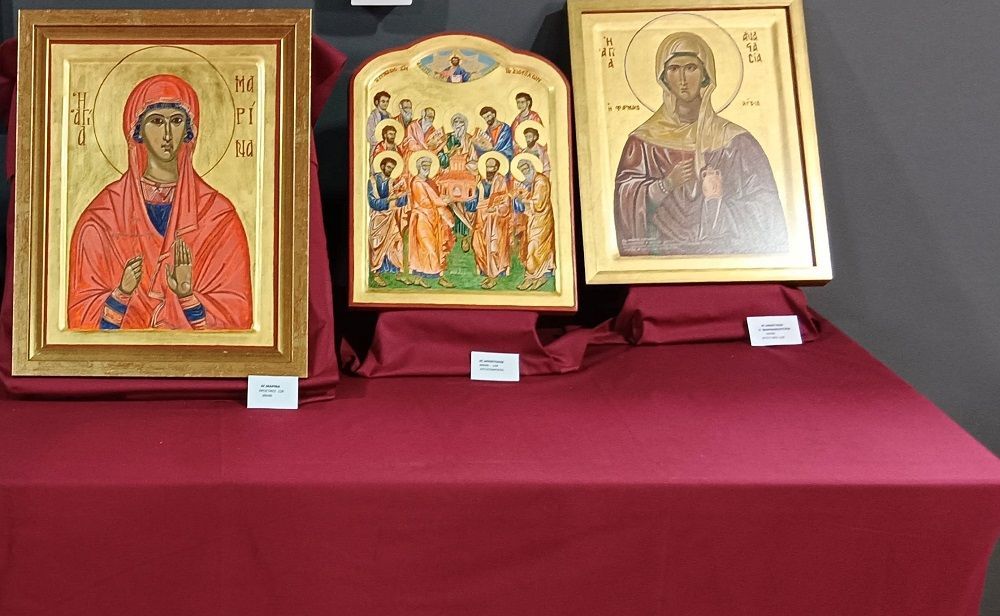 Εγκαινιάστηκε η έκθεση Αγιογραφίας – Ψηφιδωτού  στα Παλαιά Σφαγεία