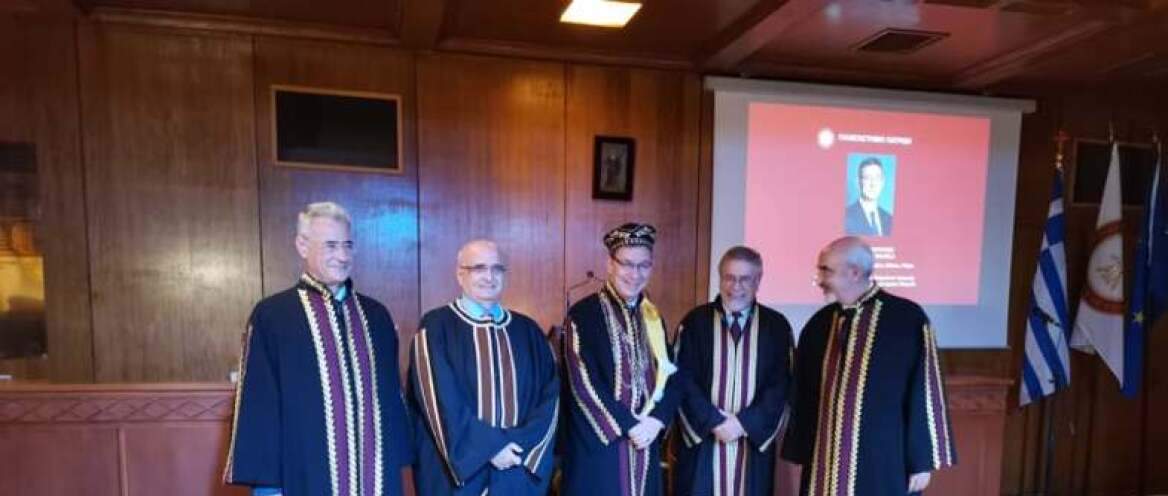 Επίτιμος διδάκτορας του Πανεπιστημίου της Πάτρας ο Άλμπερτ Μπουρλά