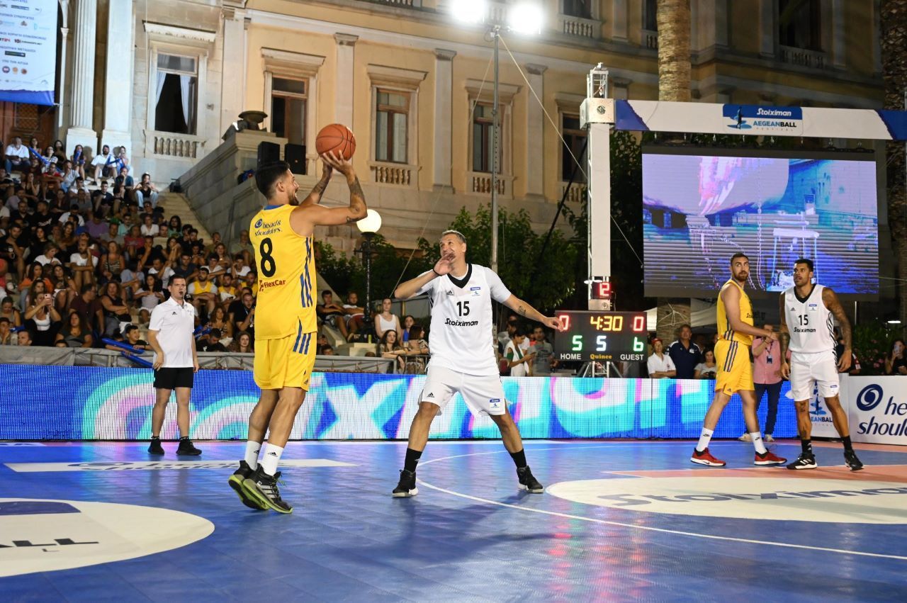 Η Σύρος «ντύνεται» στα χρώματα του Stoiximan AegeanBall Festival στις 7-9 Ιουλίου