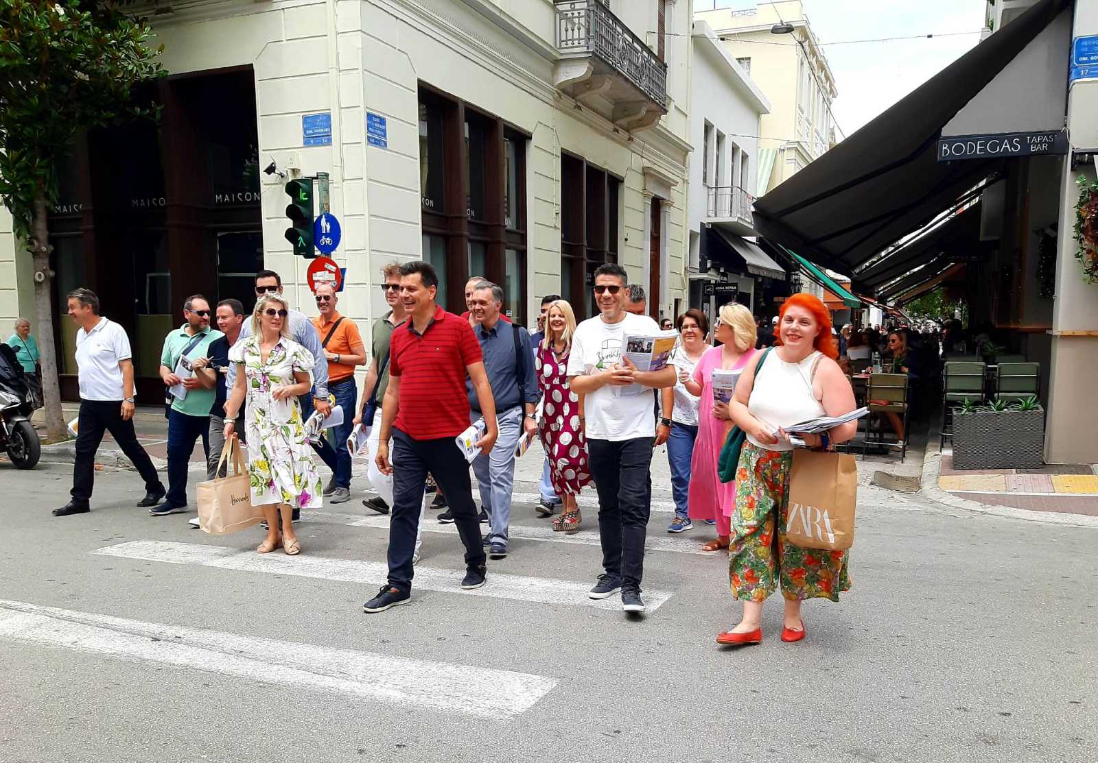Σε Οβρυά, Ζαβλάνι, Πλαζ, Περιβόλα και κέντρο Πάτρας ο Πέτρος  Ψωμάς- Οι περιοδείες του σπιράλ συνεχίζονται με αμείωτη ένταση σε όλο τον Δήμο Πατρέων