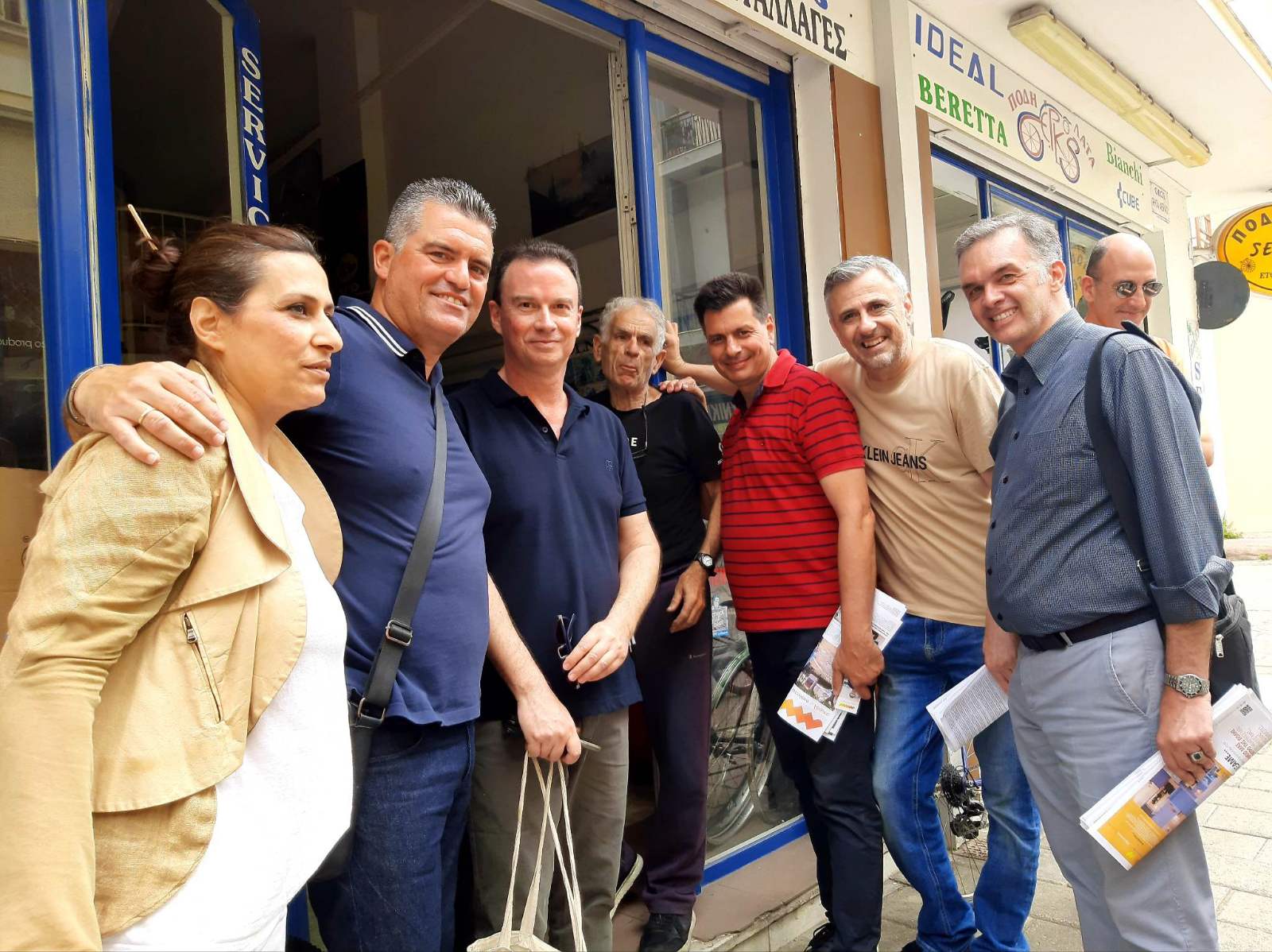 Σε Οβρυά, Ζαβλάνι, Πλαζ, Περιβόλα και κέντρο Πάτρας ο Πέτρος  Ψωμάς- Οι περιοδείες του σπιράλ συνεχίζονται με αμείωτη ένταση σε όλο τον Δήμο Πατρέων