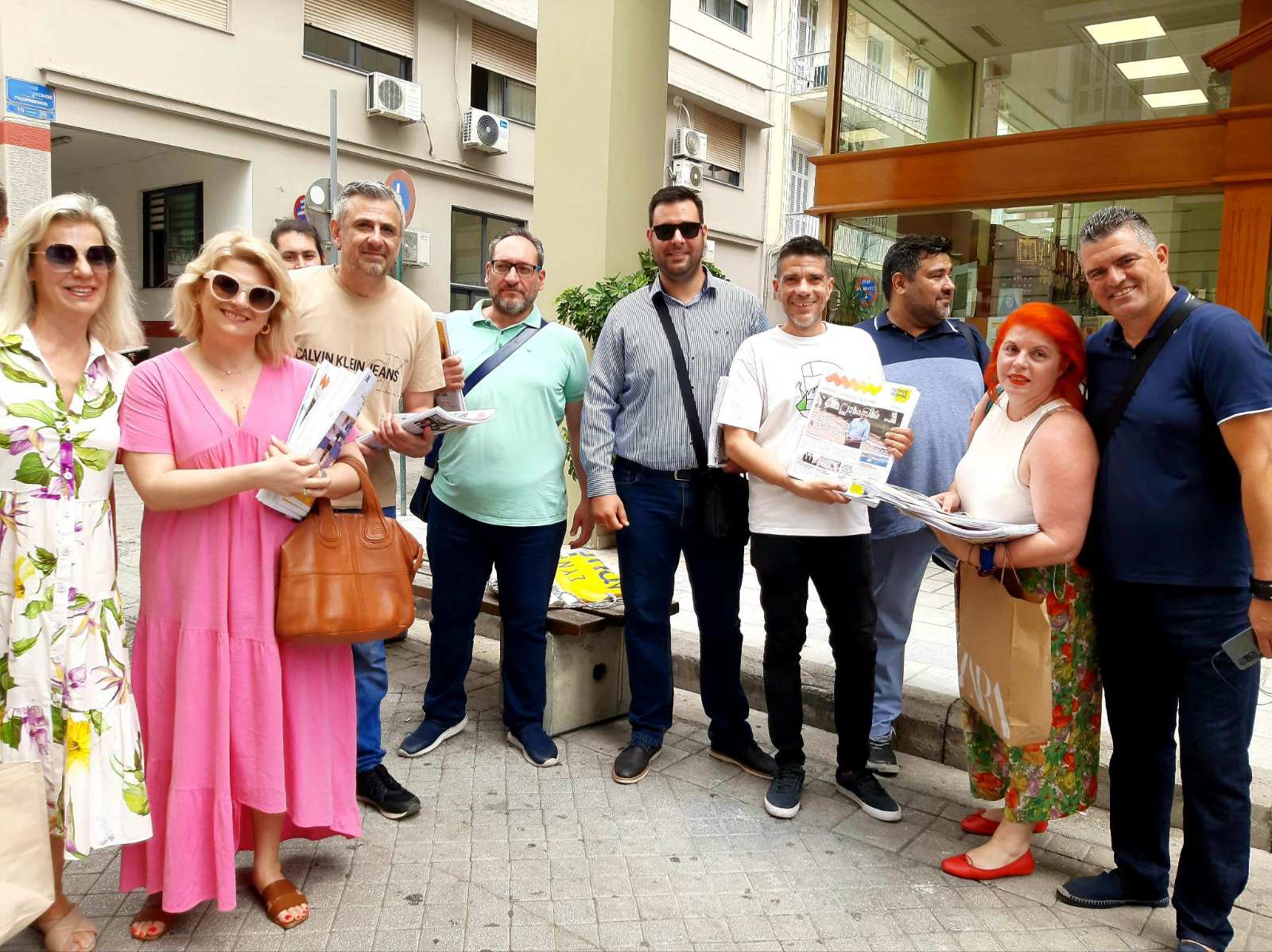 Σε Οβρυά, Ζαβλάνι, Πλαζ, Περιβόλα και κέντρο Πάτρας ο Πέτρος  Ψωμάς- Οι περιοδείες του σπιράλ συνεχίζονται με αμείωτη ένταση σε όλο τον Δήμο Πατρέων