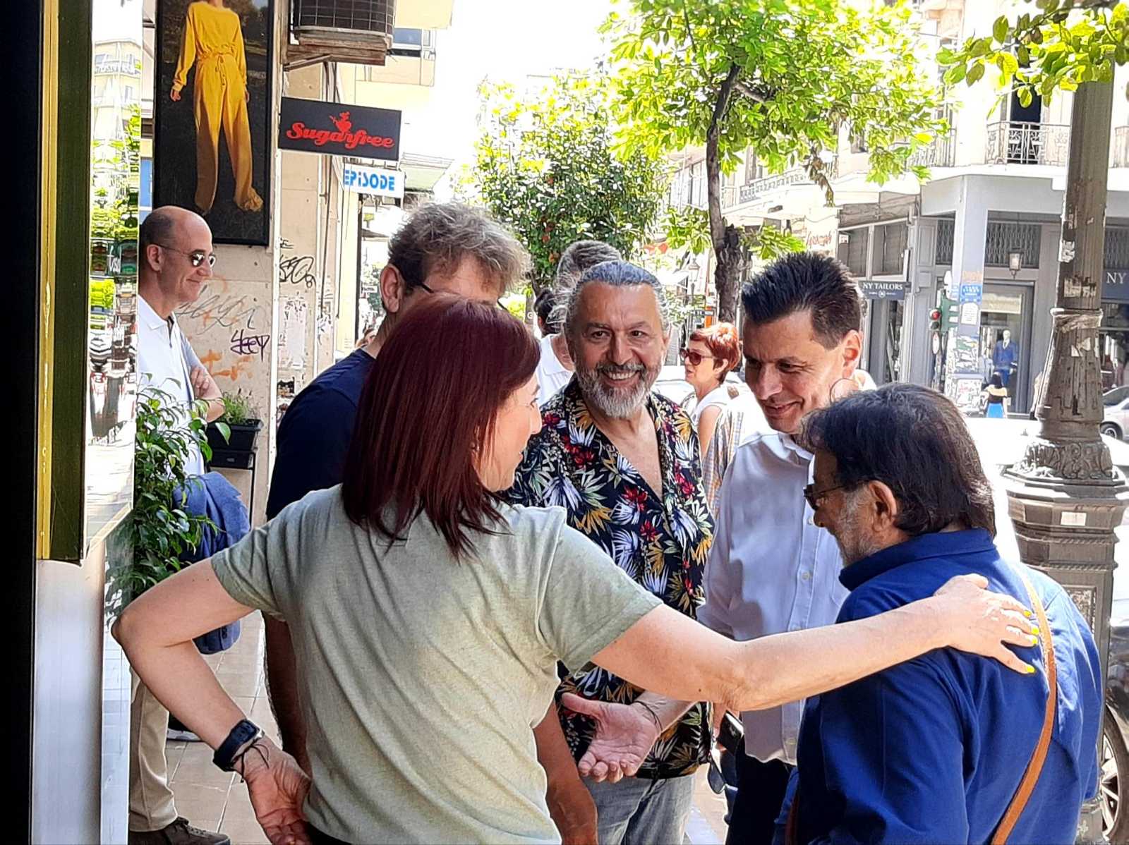 Περιοδεία του σπιράλ σε κέντρο Πάτρας, Καρυά, Ψαθόπυργο και Ακταίο