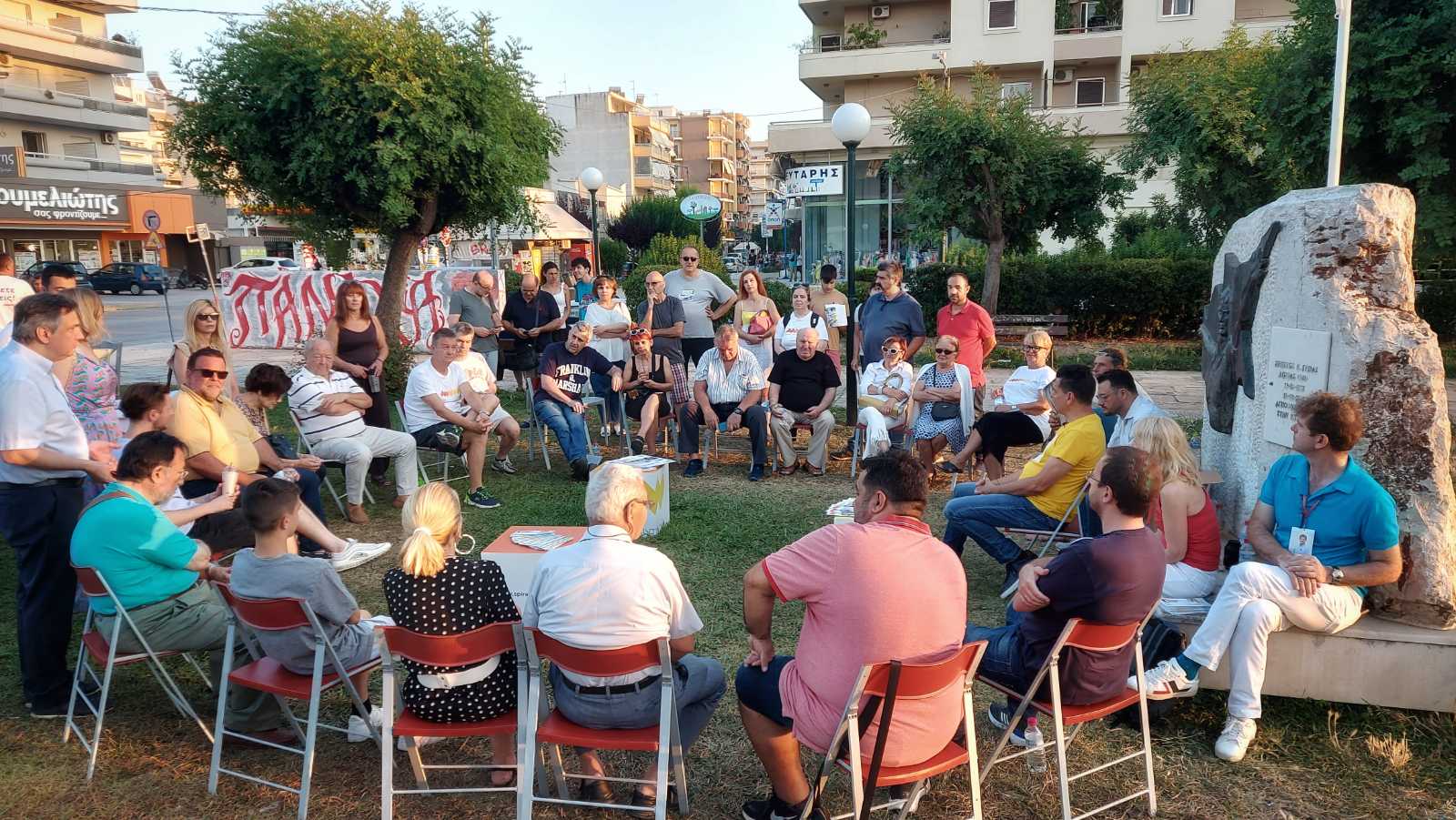 Συνεχίζονται οι περιοδείες του Πέτρου Ψωμά σε Αραχωβίτικα, Άγιο Βασίλειο, Θεριανό, Περιβόλα, Αργυρά, Καλλιθέα