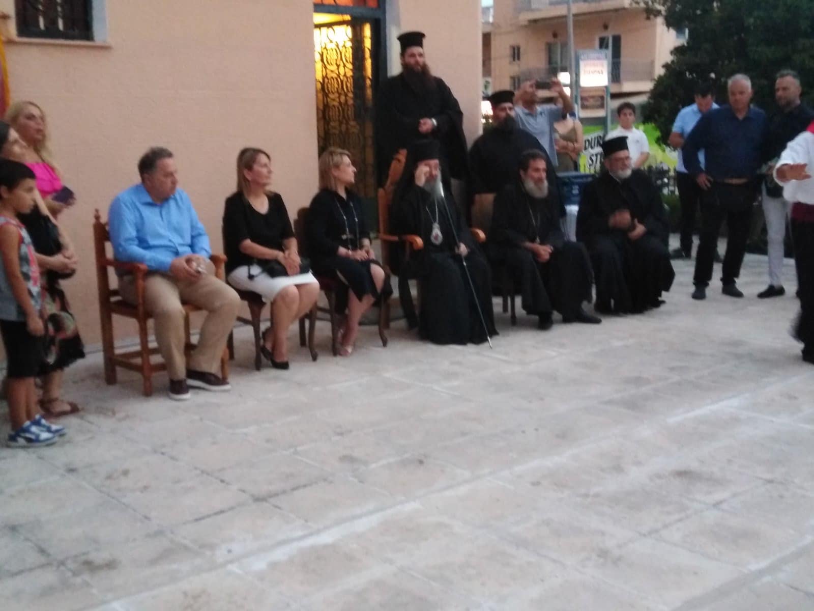 ΠΑΤΡΑ ΕΝΩΜΕΝΗ: Ο Κώστας Σβόλης στη θρησκευτική πανήγυρη της Μεταμόρφωσης του Σωτήρος στην Οβρυά