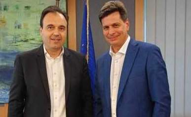 σπιραλ: Συνάντηση Πέτρου Ψωμά με τον Υπουργό Δημήτρη Παπαστεργίου