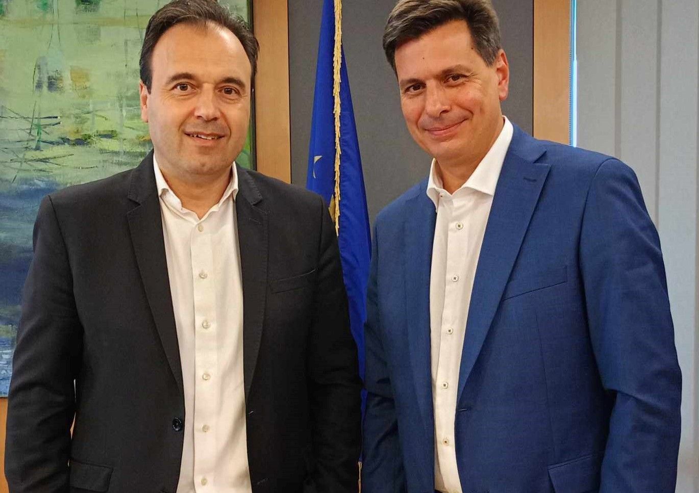 σπιραλ: Συνάντηση Πέτρου Ψωμά με τον Υπουργό Δημήτρη Παπαστεργίου