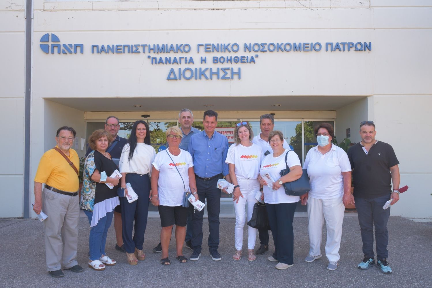 Επισκέψεις Πέτρου Ψωμά σε Κέντρο Αιμοδοσίας, Ομάδα Δασοπροστασίας, Καταφύγιο Αδέσποτων Ζώων