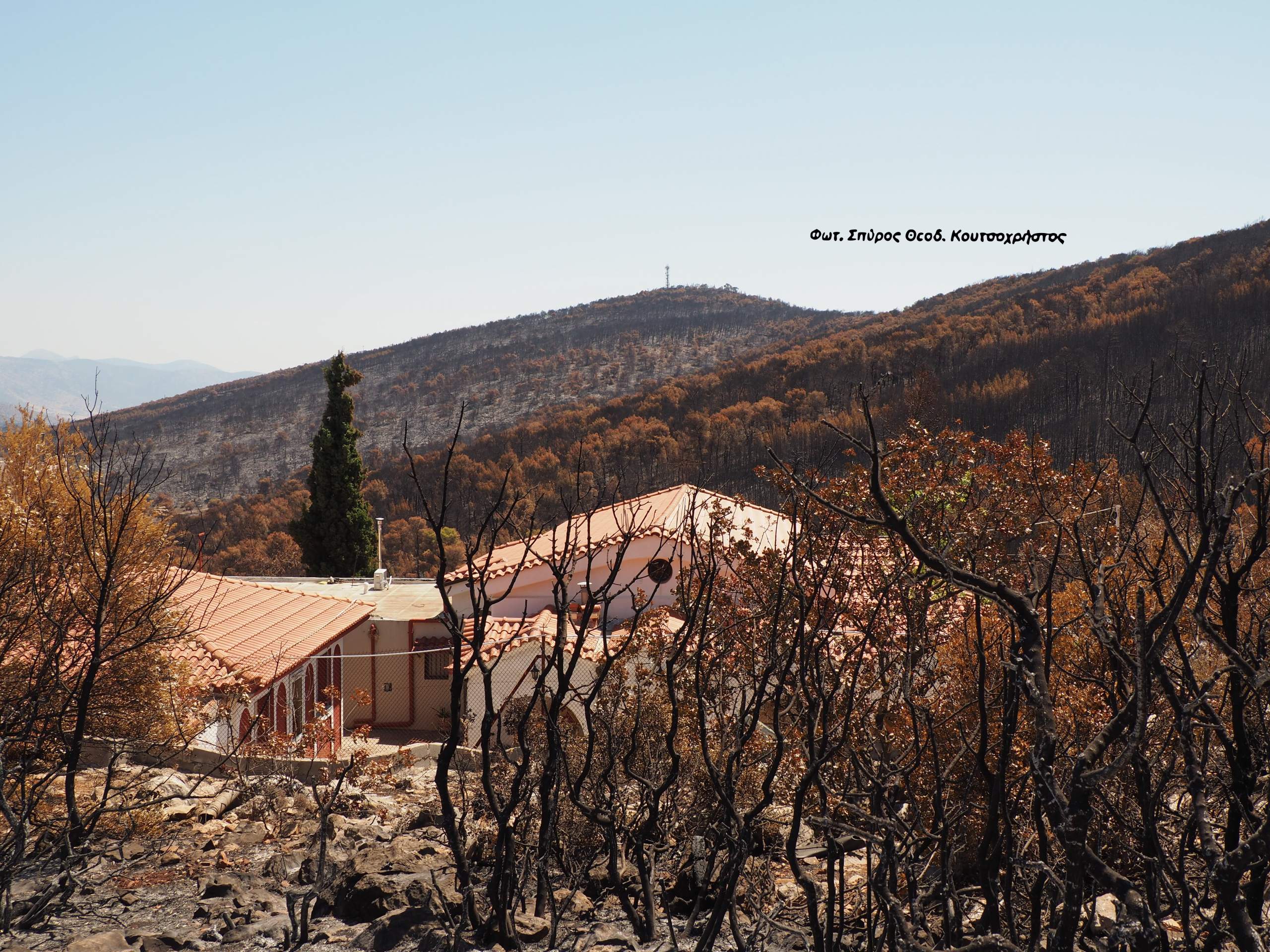 Σώθηκε η Γυναικεία Ιερά Μονή Παναγίας Ευαγγελιστρίας & Οσίου Δαυίδ Μάνδρας – Αττικής