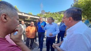 Κώστας Σβόλης : Επίσκεψη στον ΧΥΤΑ στην Ξερόλακκα