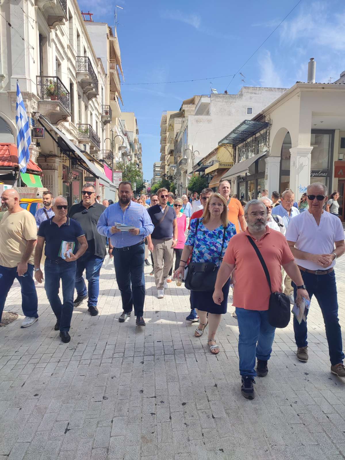 Στο πλευρό του Βασίλη Αϊβαλή αεικίνητος ο Παναγιώτης Δρούζας καθ’ όλη την διάρκεια του προεκλογικού αγώνα.