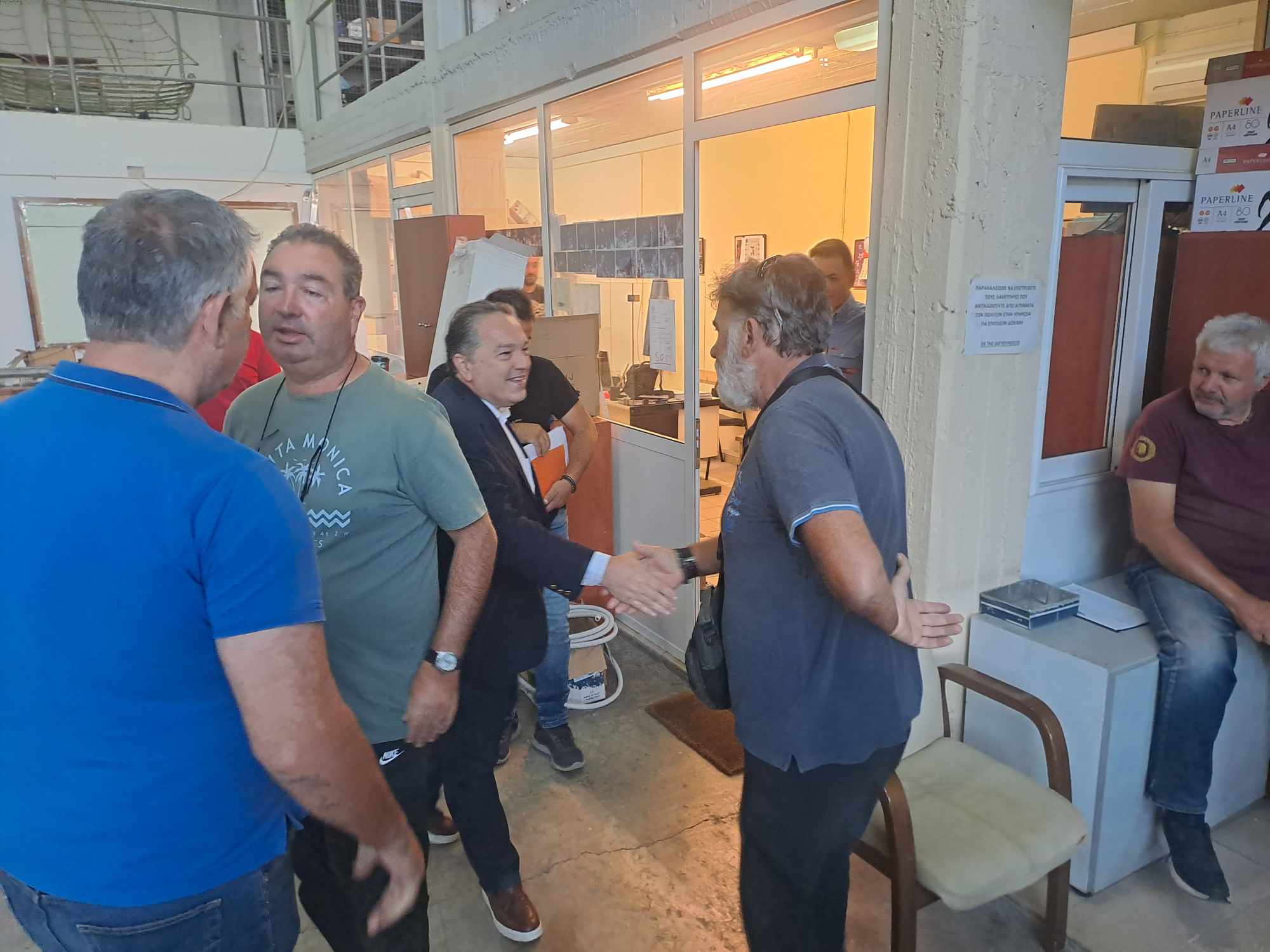 ΠΑΤΡΑ ΕΝΩΜΕΝΗ-Κώστας Σβόλης-Στο πλευρό των εργαζόμενων στο Δήμο Πάτρας