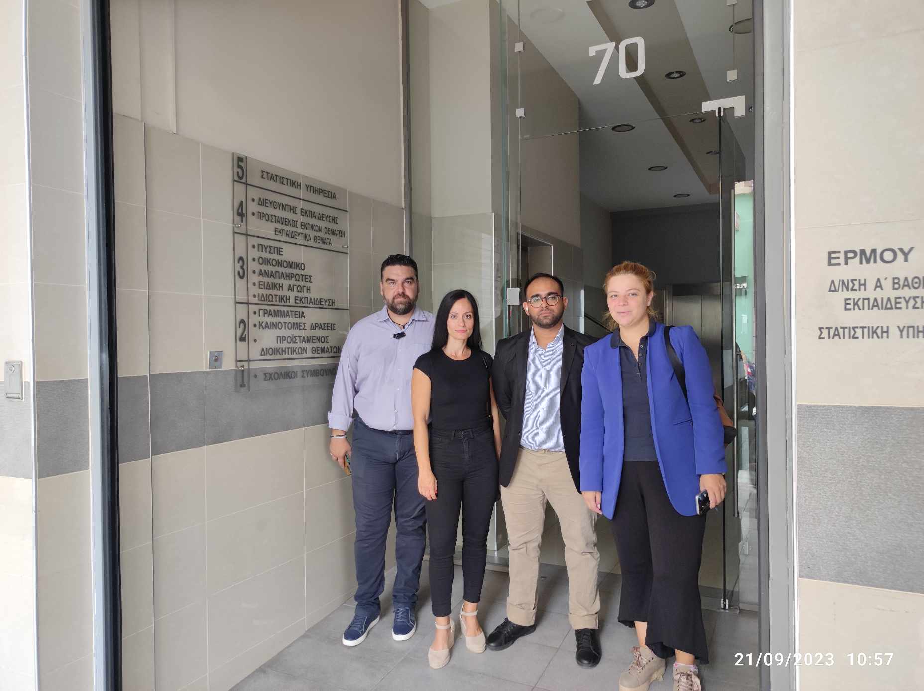 Κώστας Σβόλης: Συναντήσεις στις διευθύνσεις εκπαίδευσης