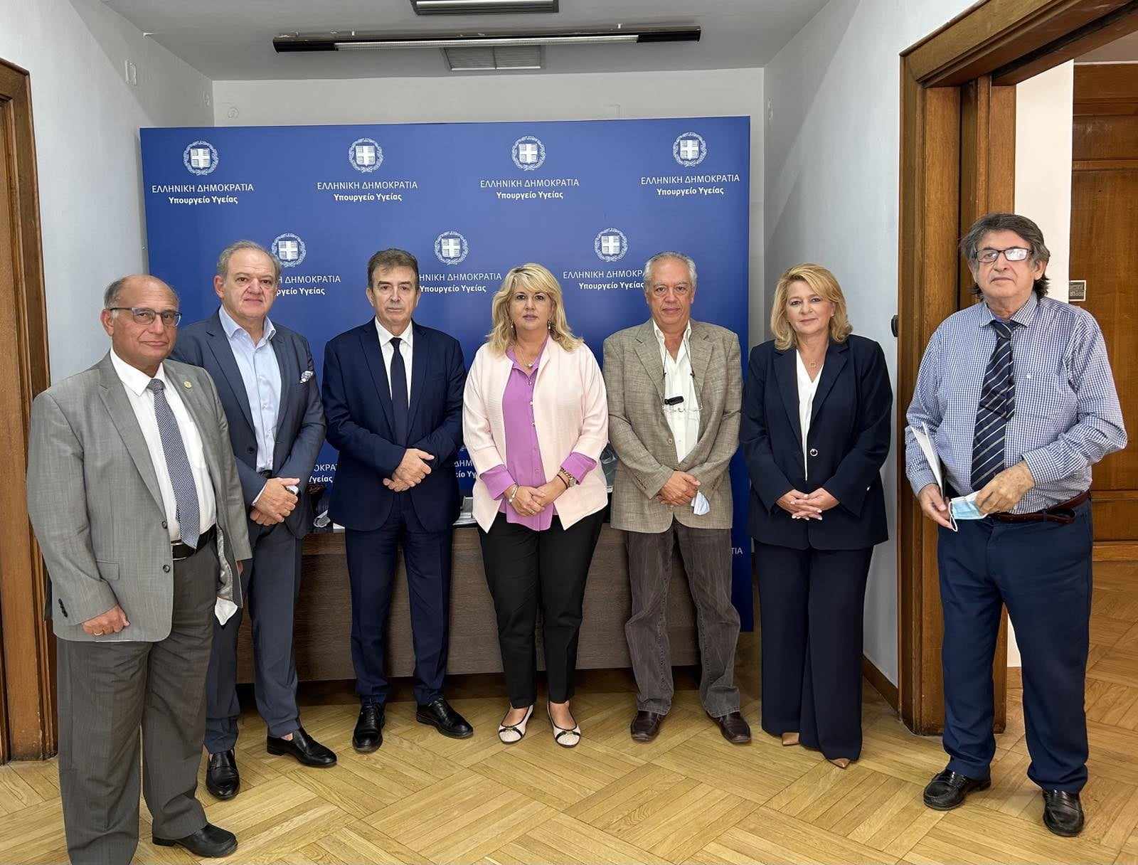 Αννα Μαστοράκου: Συνάντηση με τον Υπουργό Υγείας Μιχάλη Χρυσοχοϊδη