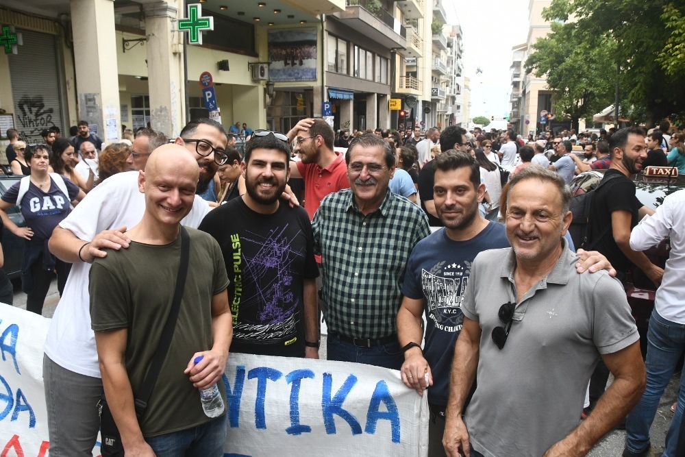 Η Δημοτική Αρχή στην πολύ μεγάλη απεργιακή πορεία ενάντια στο νέο εργασιακό Νομοσχέδιο