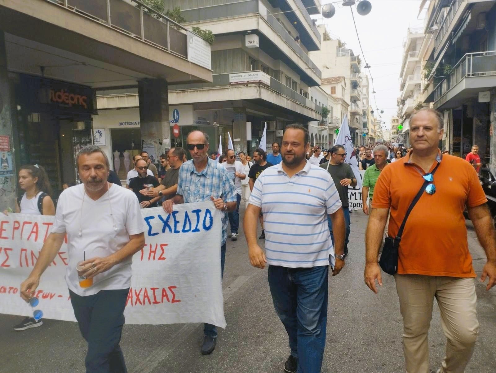 Βασίλης Αϊβαλής: Κοντά στους αγώνες των εργαζομένων