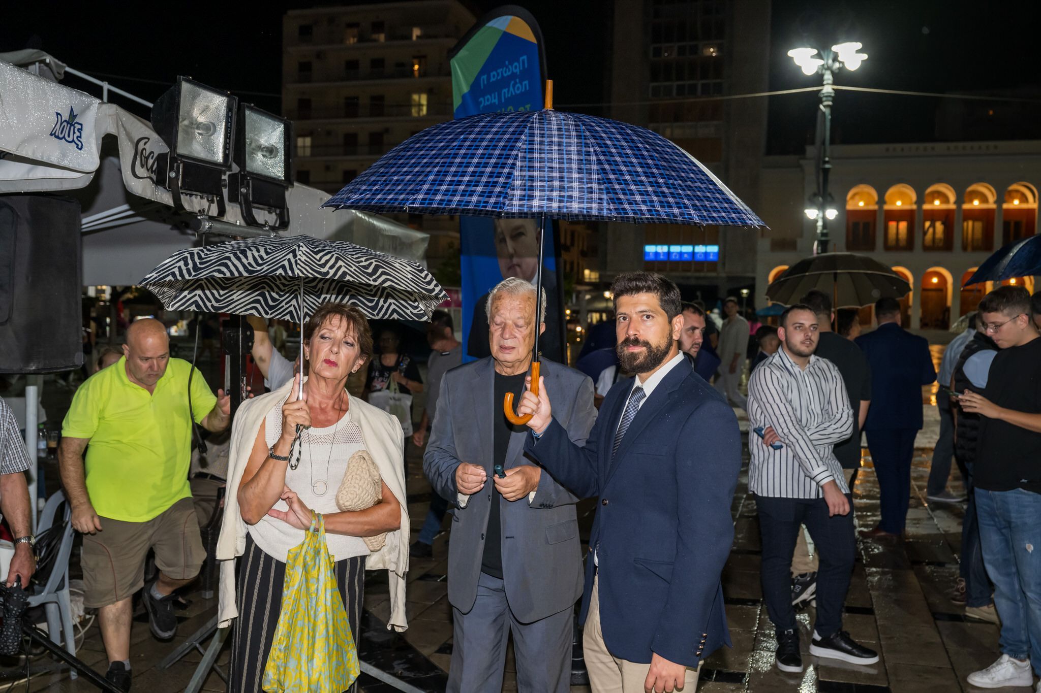 Κώστας Σβόλης-Ο κόσμος ήταν δίπλα μας παρά τη κακοκαιρία
