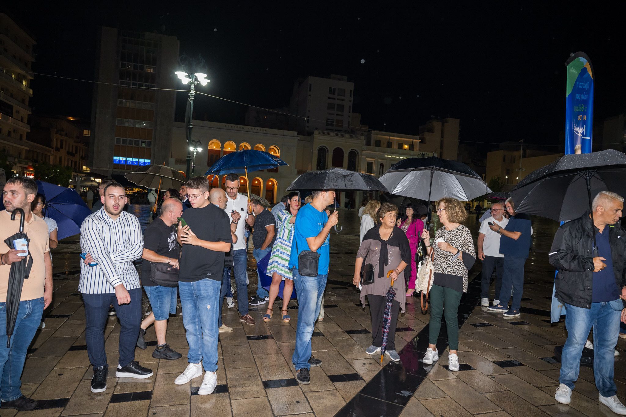 Κώστας Σβόλης-Ο κόσμος ήταν δίπλα μας παρά τη κακοκαιρία