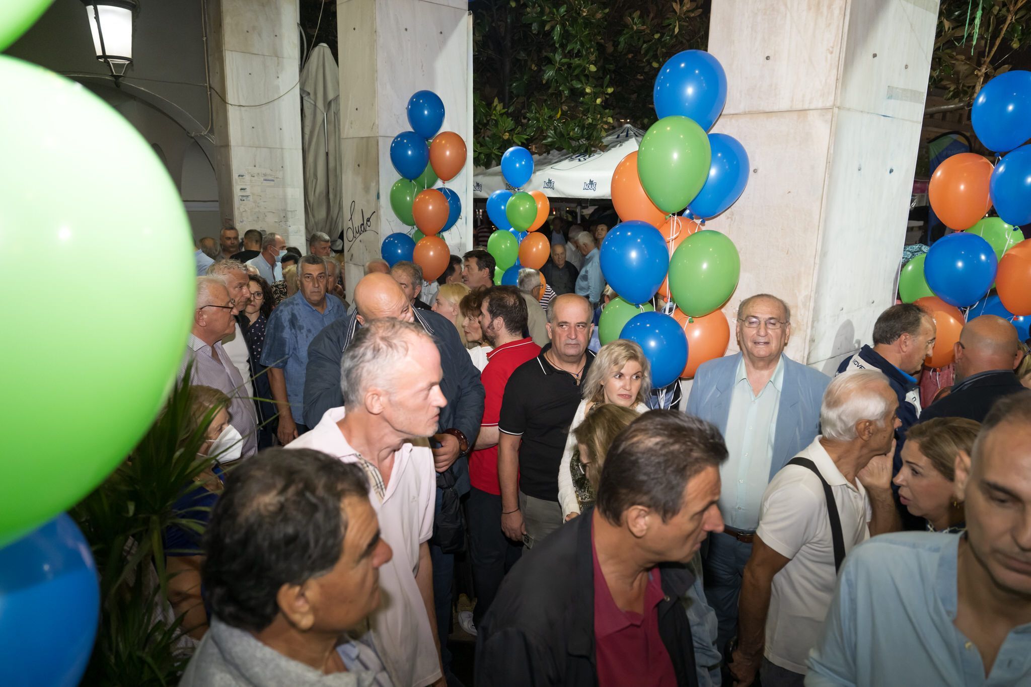 Κώστας Σβόλης-Ο κόσμος ήταν δίπλα μας παρά τη κακοκαιρία