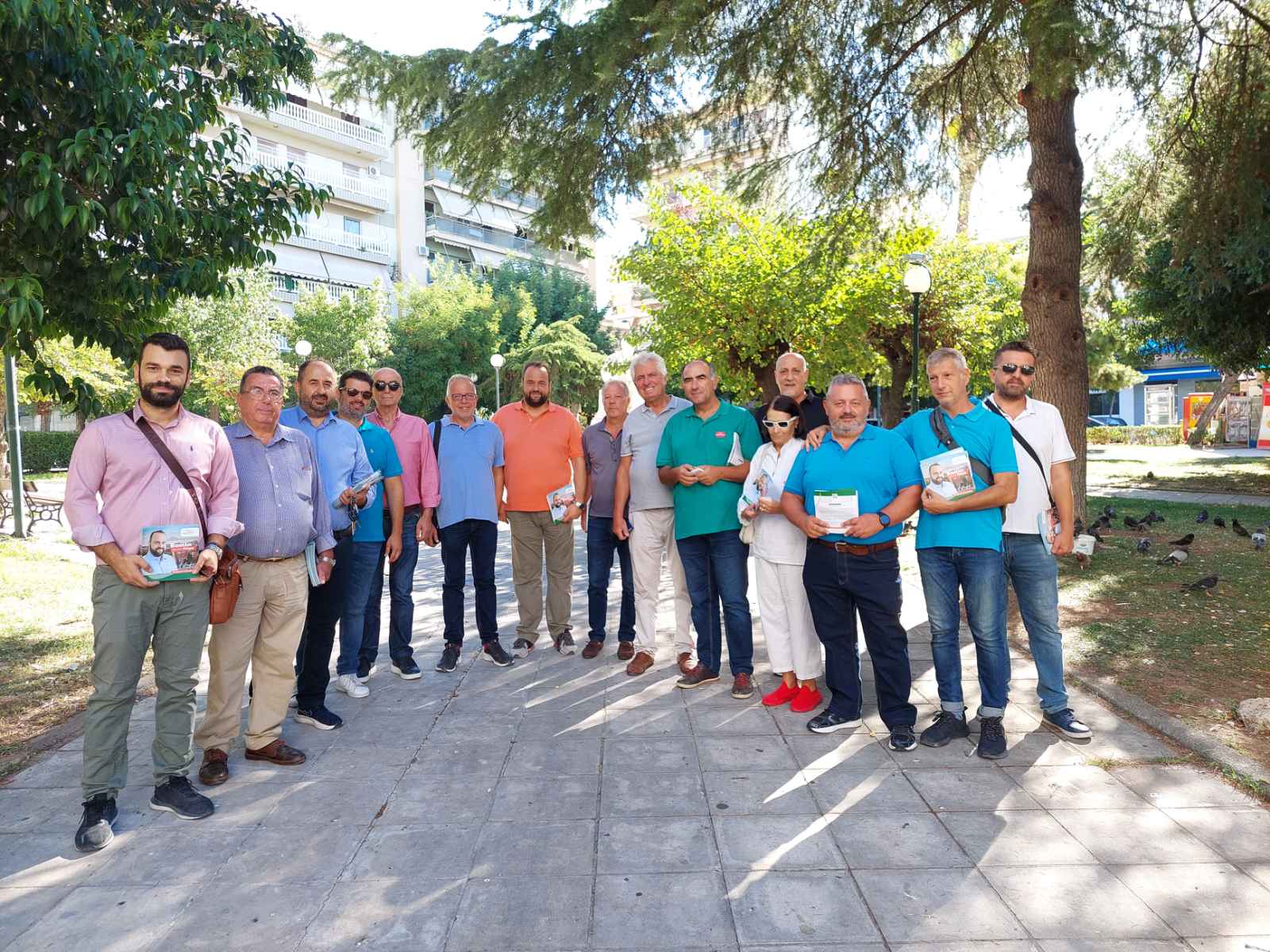 Περιοδείες σε κέντρο και Δημοτικές Ενότητες για τον Βασίλη Αϊβαλή