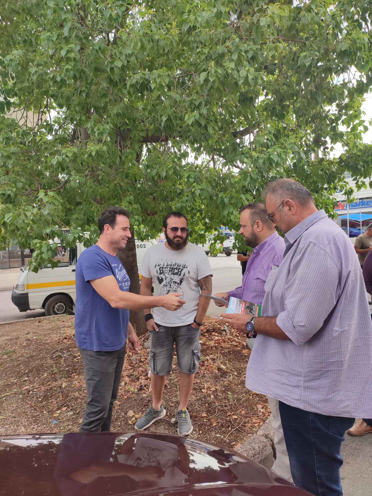 Στο Νότιο Διαμέρισμα της Πάτρας ο Βασίλης Αϊβαλής: «Προτεραιότητα οι λαϊκές συνοικίες»