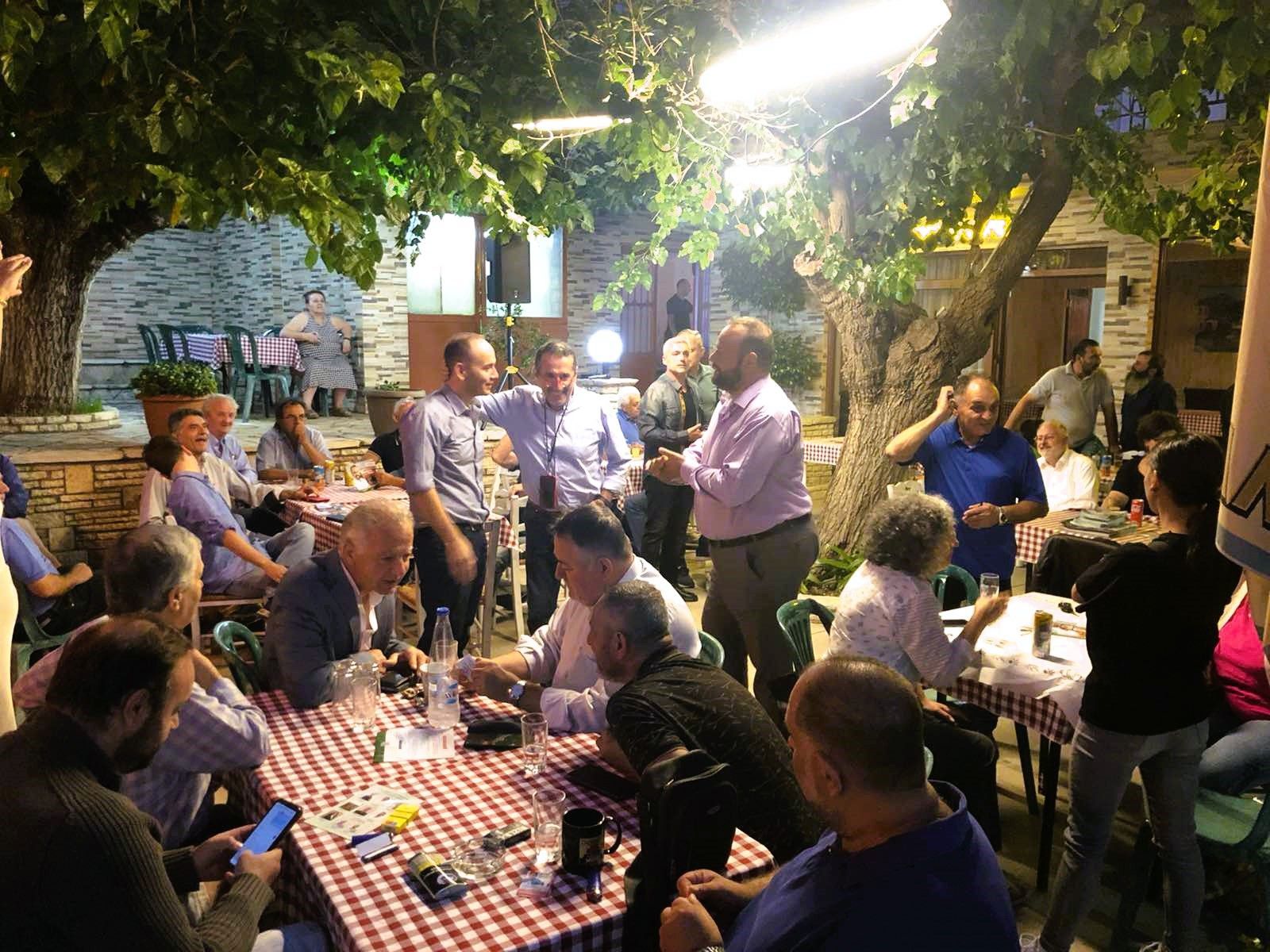 Με τους κατοίκους Ρωμανού – Ελεκίστρας ο Βασίλης Αϊβαλής