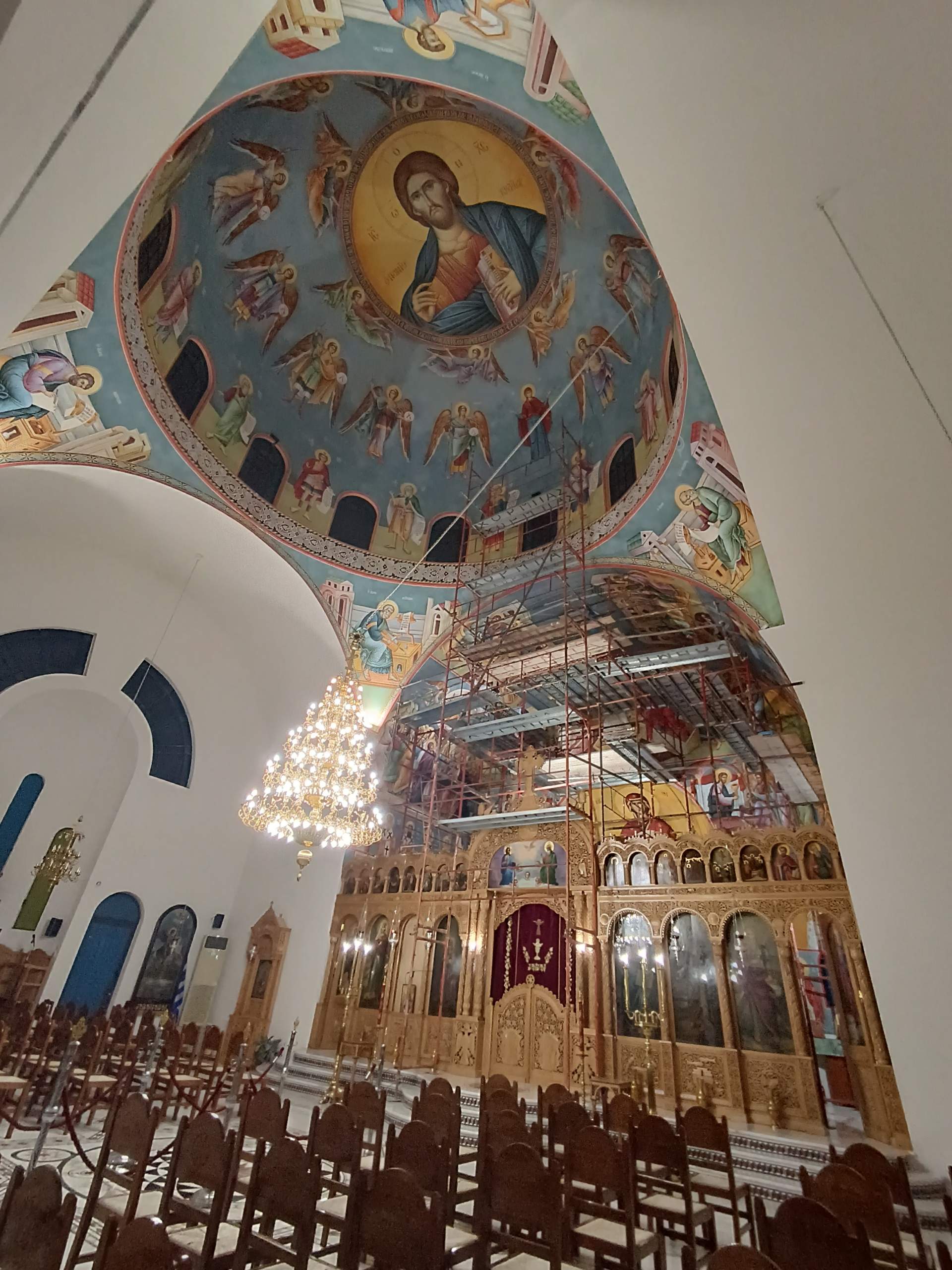 Εφημέριος του Ιερού Ναού Αγίου Χαραλάμπους Τσουκαλεΐκων π. Δημήτριος Μπιλιανός :  “Η ανέγερση του Ιερού Ναού του Αγίου Χαραλάμπους είναι έργο του Θεού”