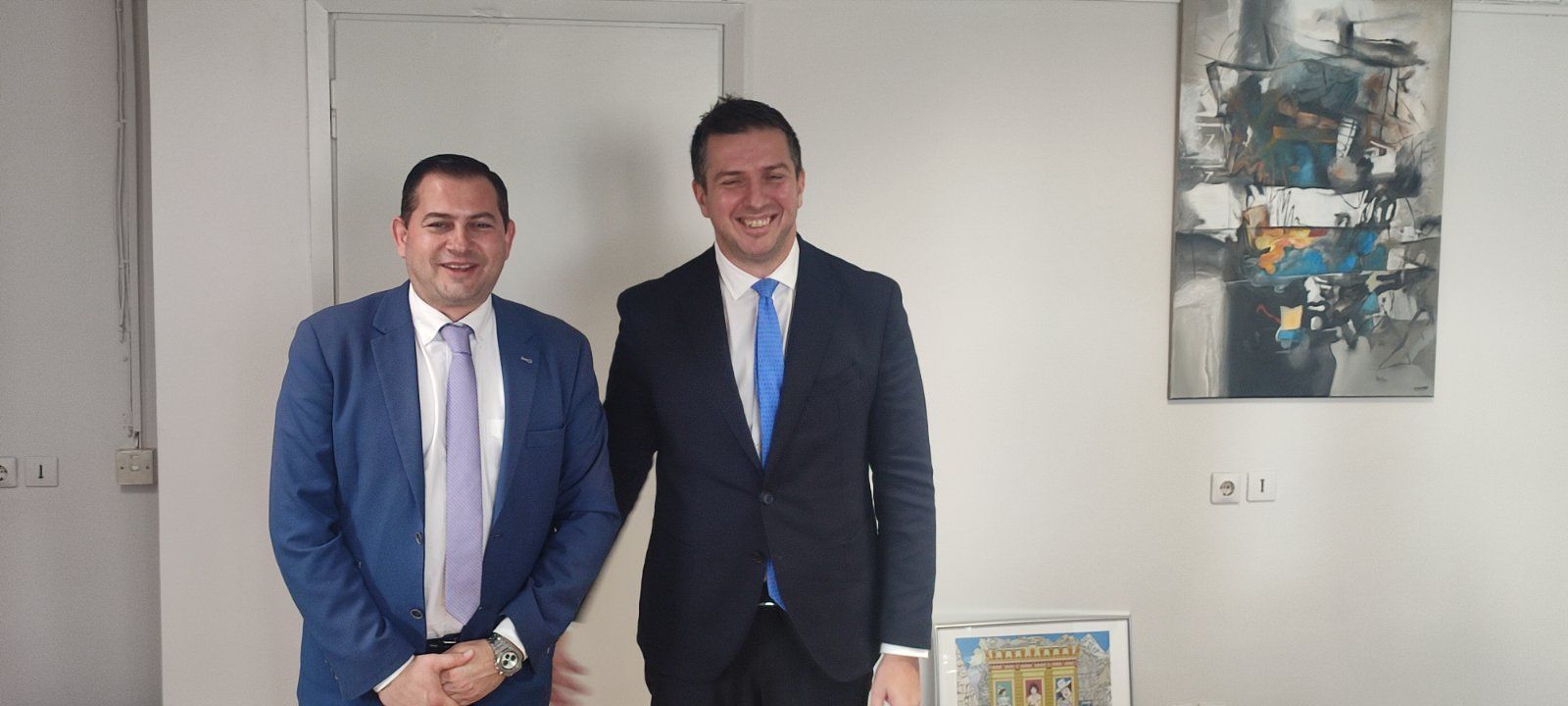 Συνάντηση του Αντιπεριφερειάρχη Θανάση Βασιλόπουλου με τον Γενικό Γραμματέα Δημόσιας Διοίκησης Δημήτρη Κιρμικίρογλου  