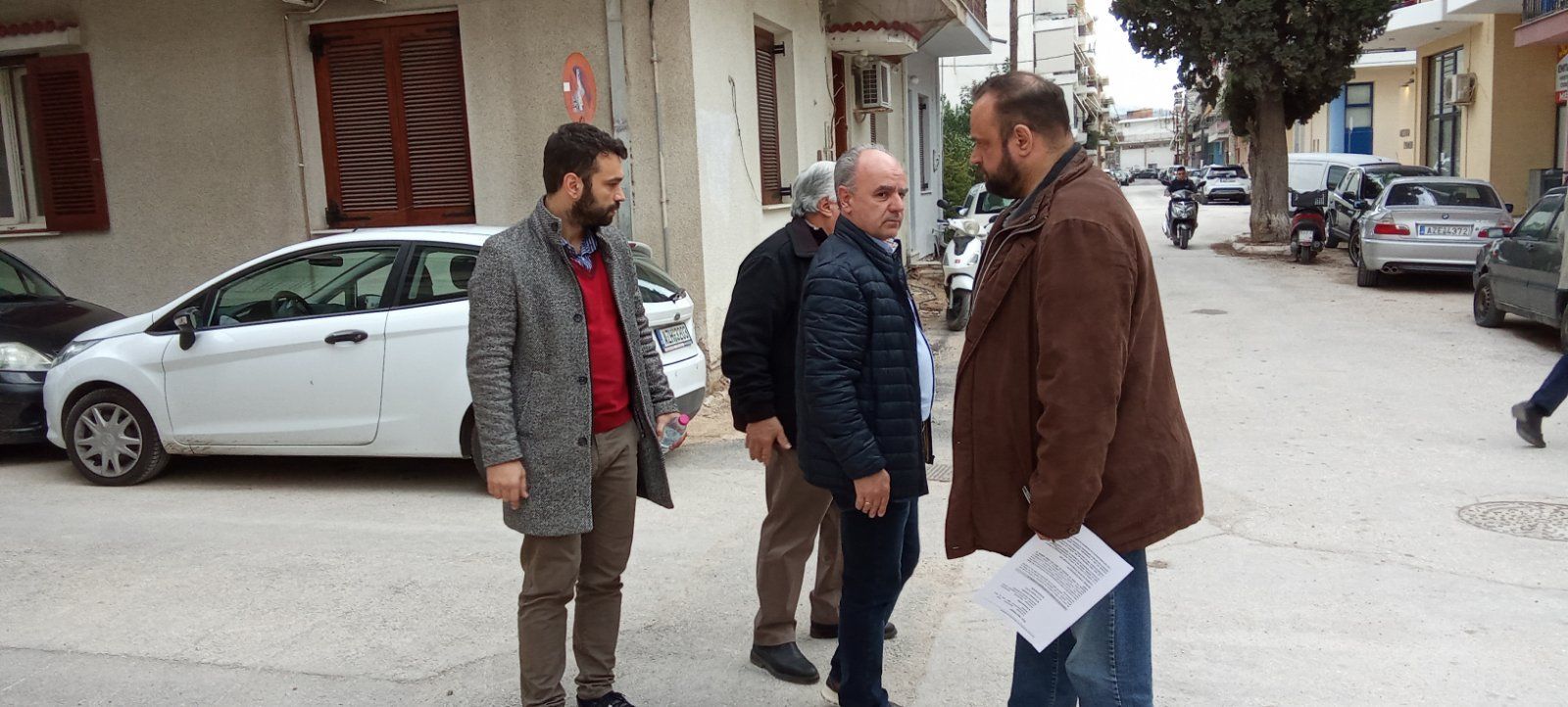 Αυτοψία Αϊβαλή στα έργα των Προσφυγικών- «Ναι στις αναπλάσεις, όχι στην προχειρότητα»