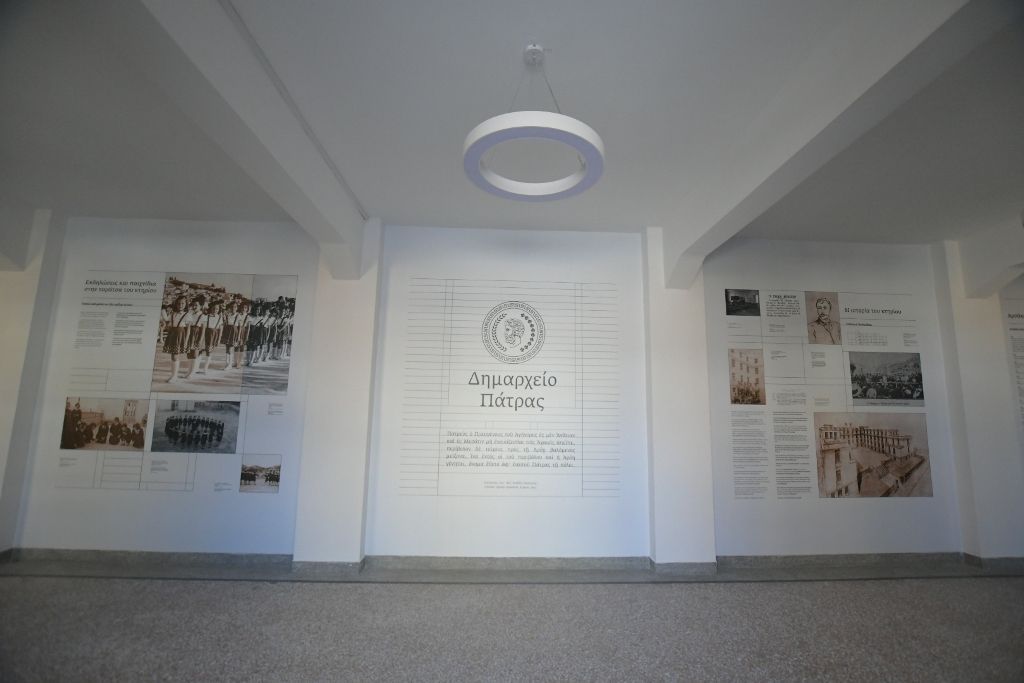 Η Πάτρα απόκτησε νέο Δημαρχείο, σήμερα ο Δήμαρχος Κώστας Πελετίδης, ξενάγησε τους δημοσιογράφους