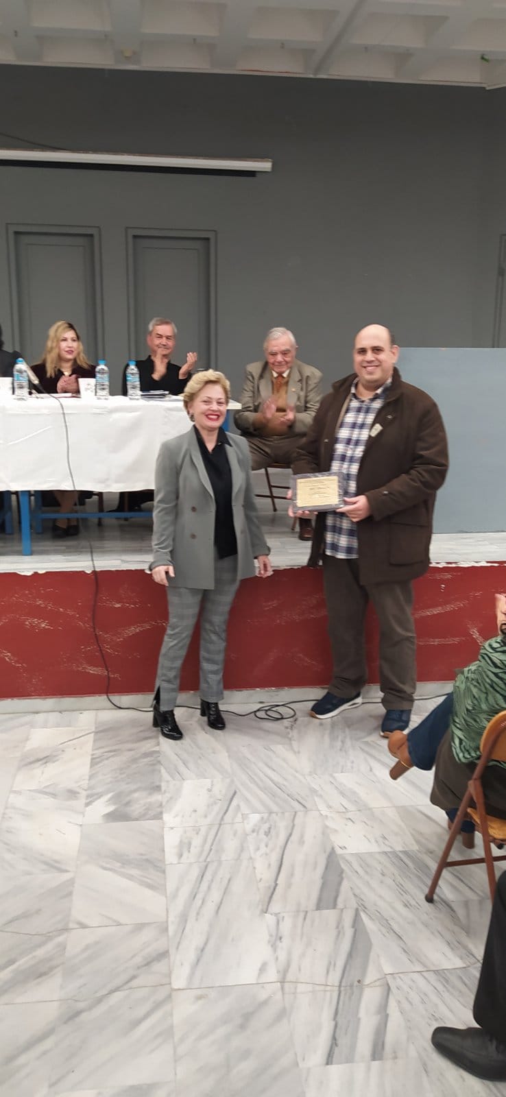 Μετά την παρουσίαση του βιβλίου ακολούθησε το ταξίδι στον εθελοντισμό