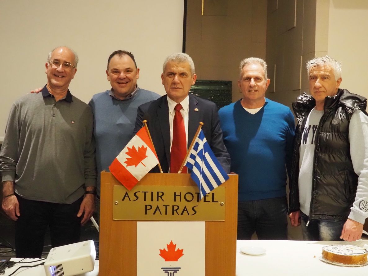 Την πίτα τους έκοψε ο Ελληνο – Καναδικός Όμιλος Πατρών