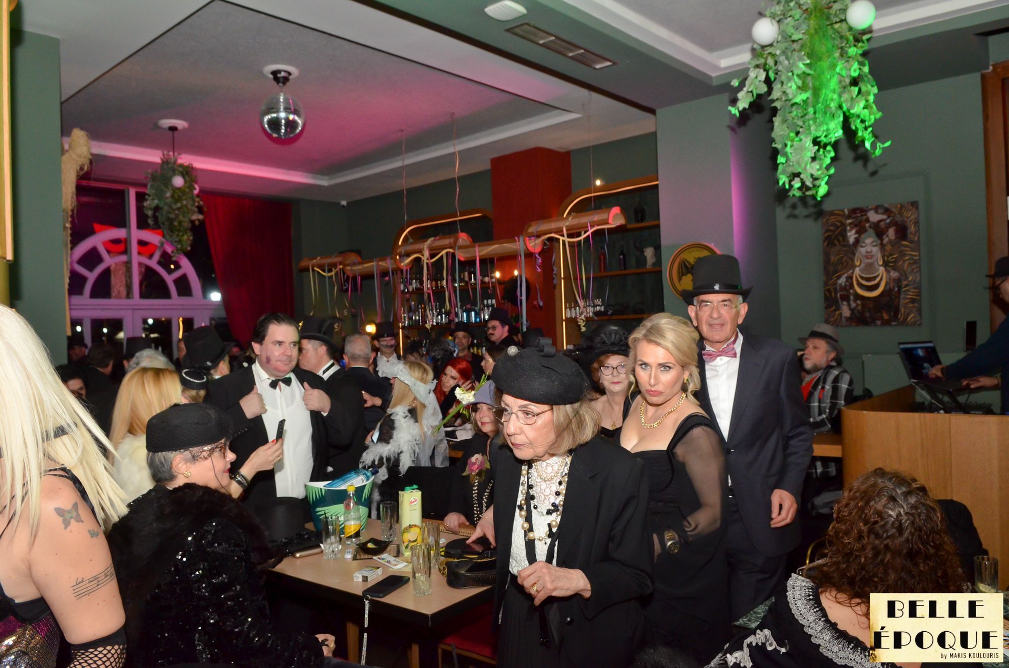 Aναβίωσε η εποχή του BELLE ÉPOQUE στο CARNIVAL PARTY by Makis Koulouris